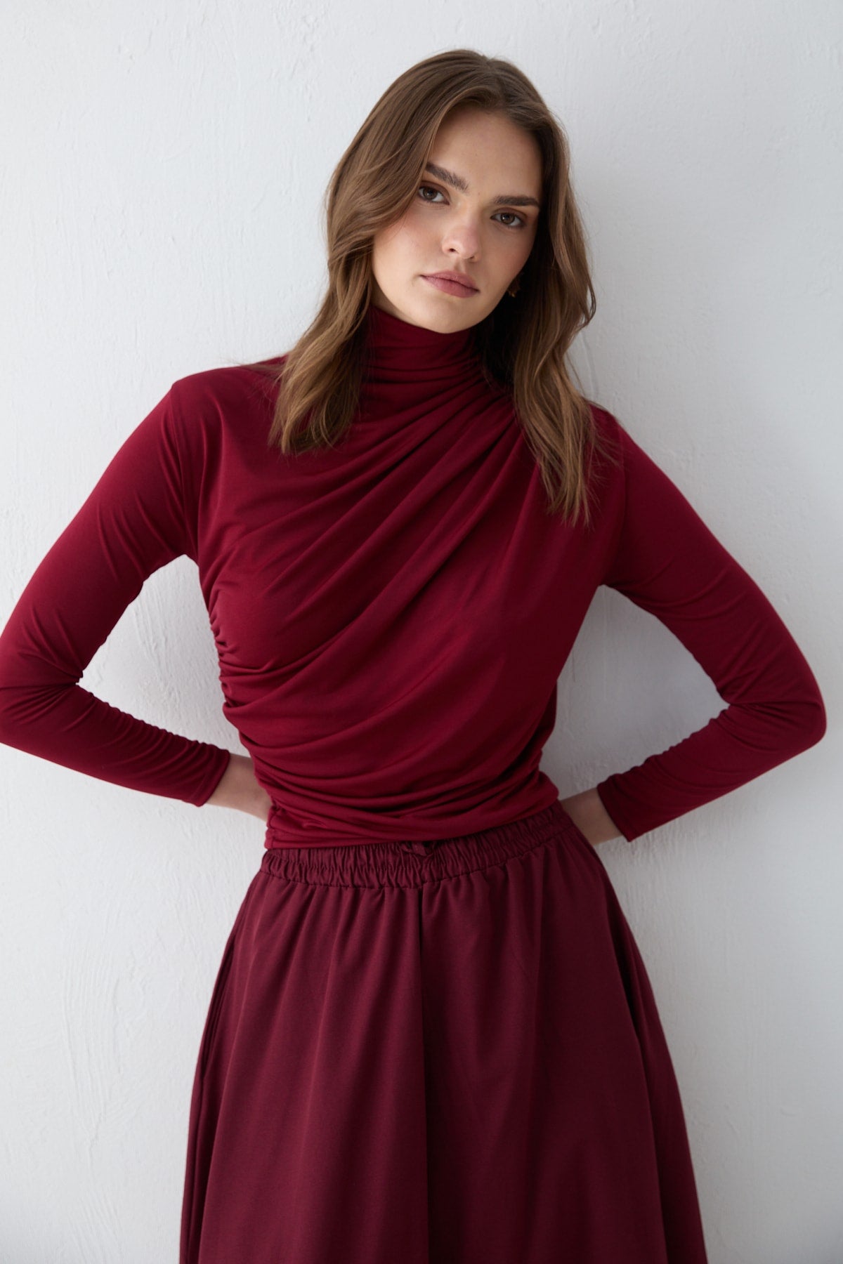Sandy Drapeli Bluz 68-6233