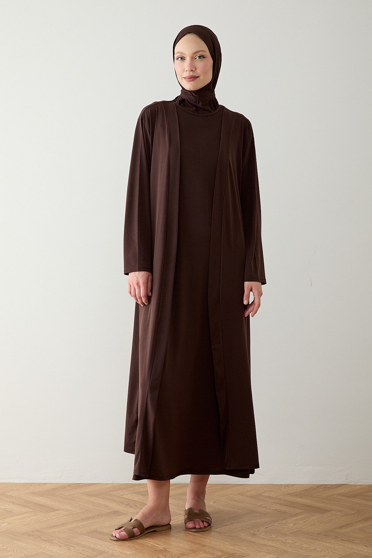 Elbise Abaya Takım 68-6315