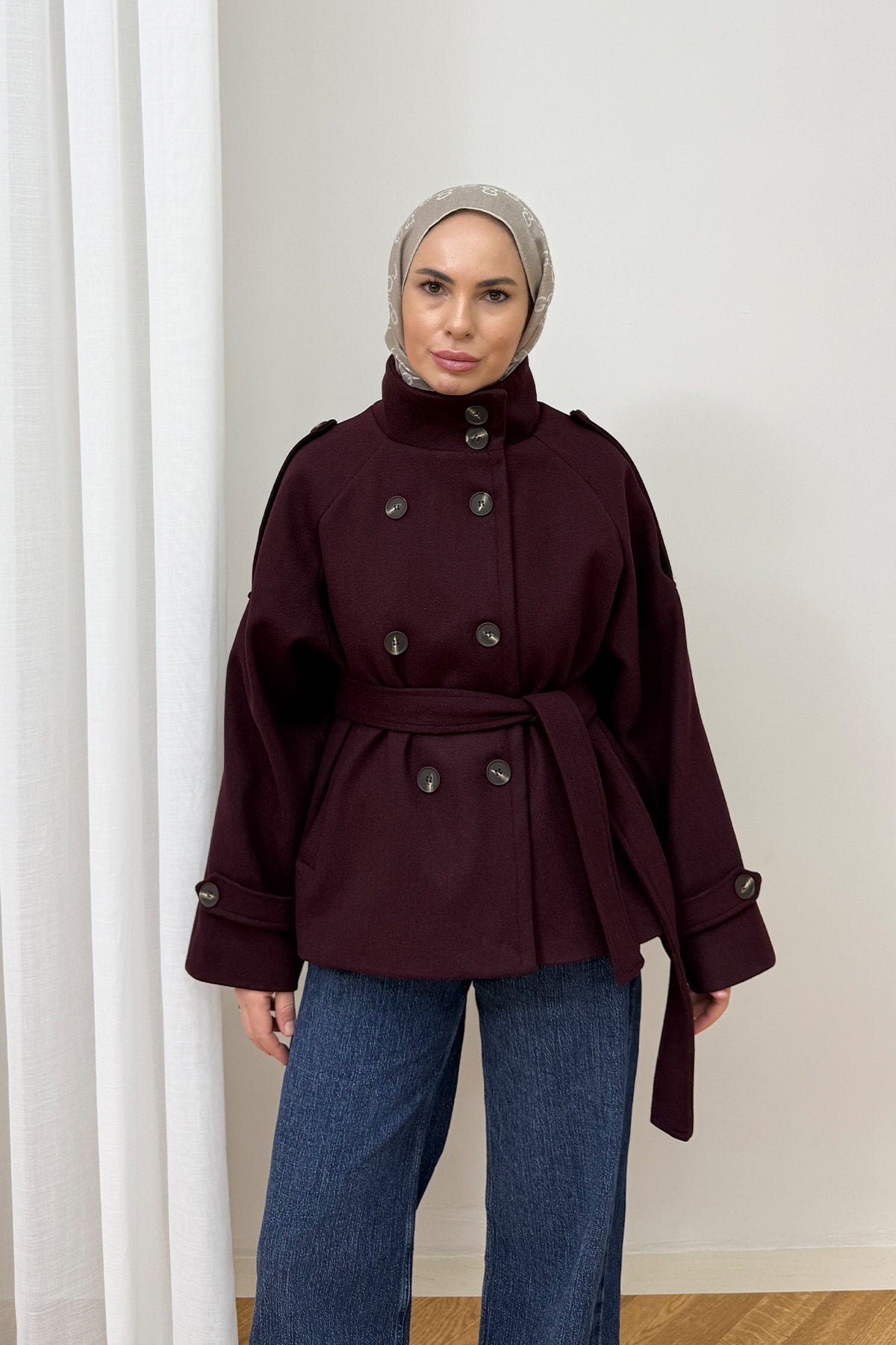 Premium Kaşe Kaban 12-70119