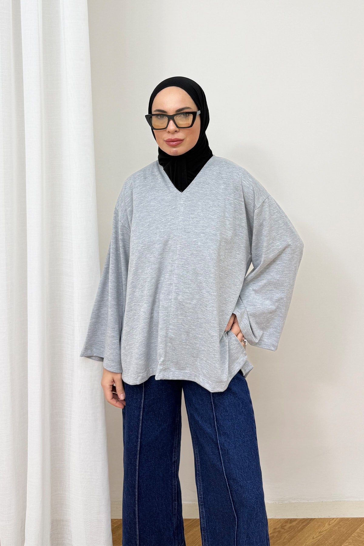 Basic İki İplik Tunik 79-7037
