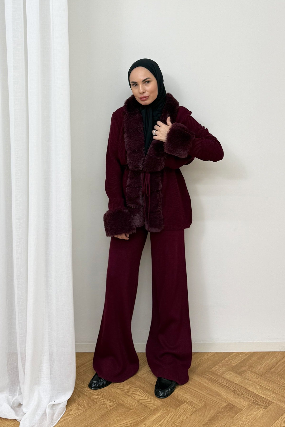 Kürklü Triko Takım 92-9201