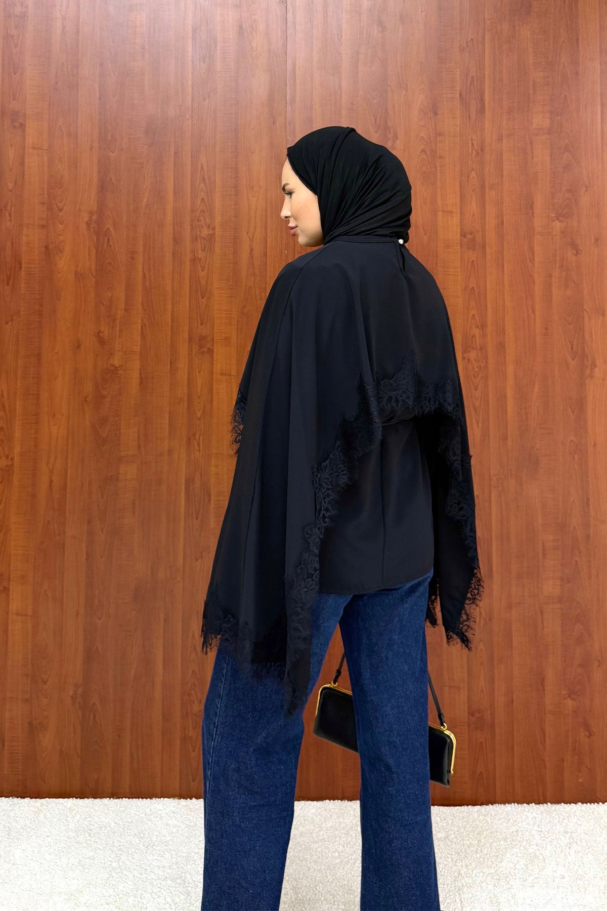 Dantelli Pelerin Tunik 32-2886