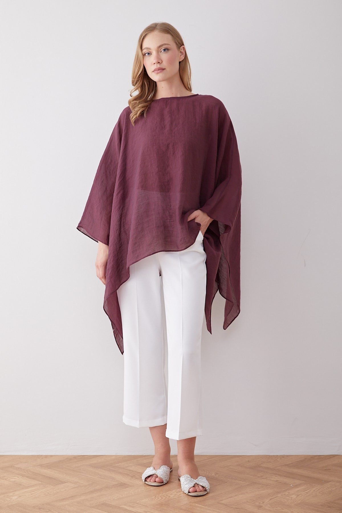 Tül Pelerin Tunik 32-2917