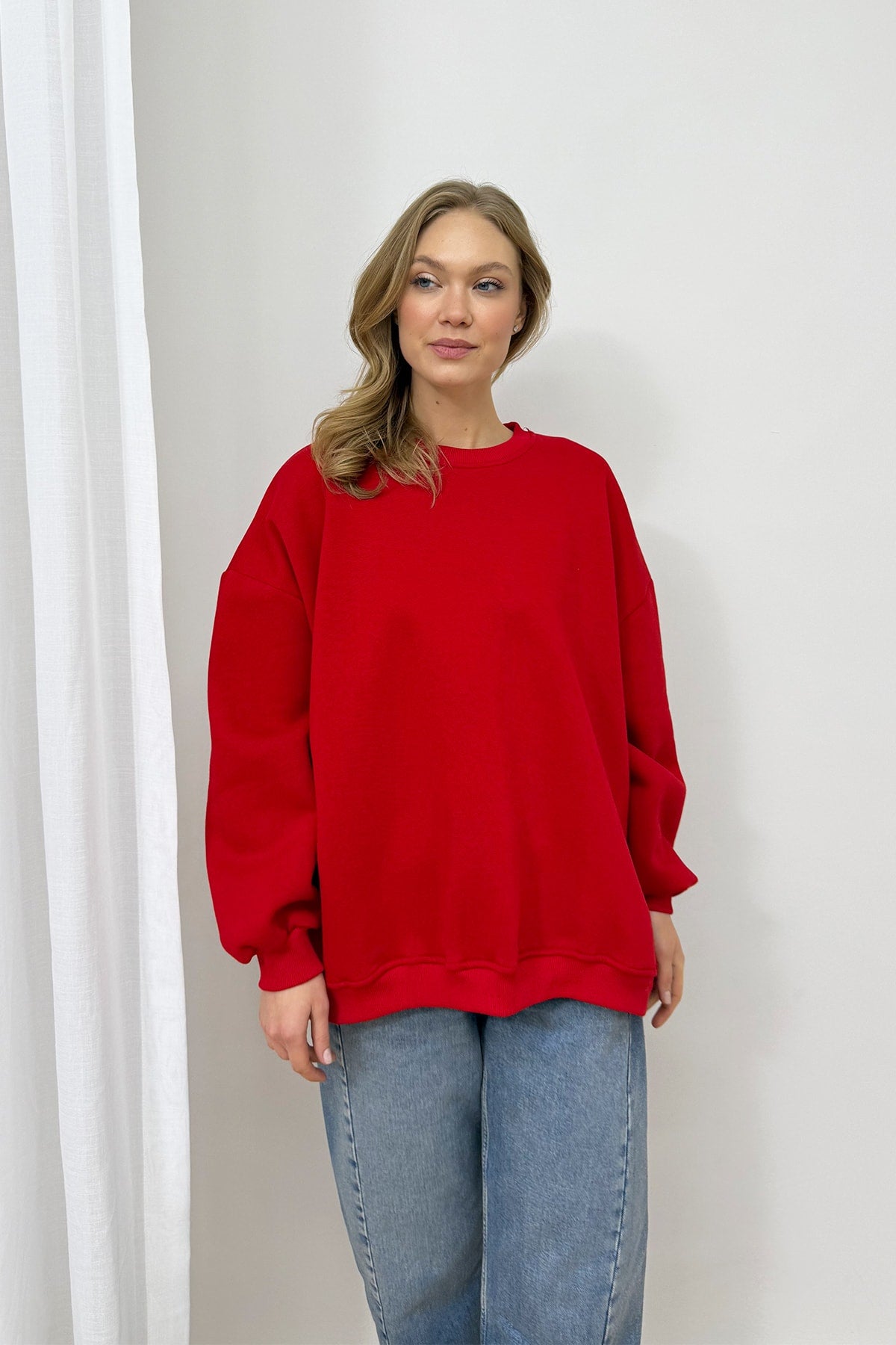 Şardonlu Üç İplik Sweat 102-2762