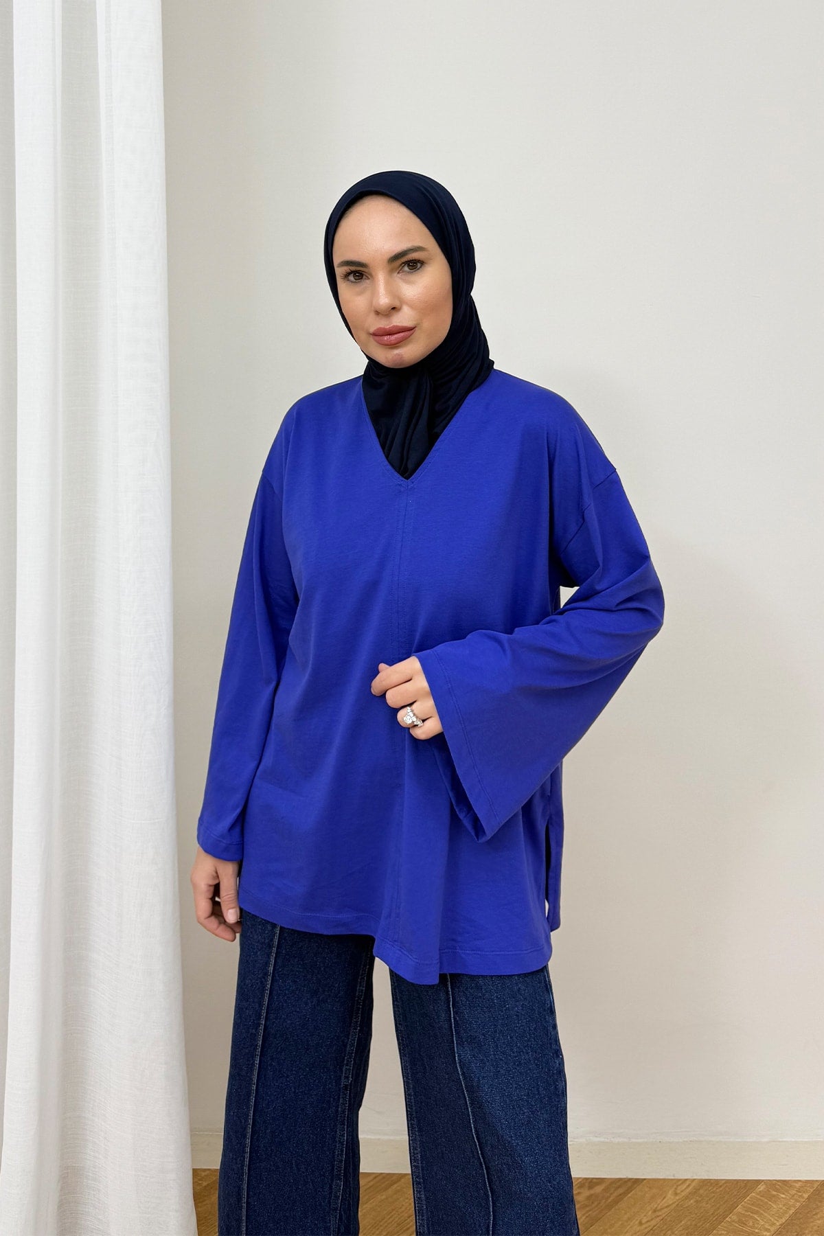 Basic İki İplik Tunik 79-7037