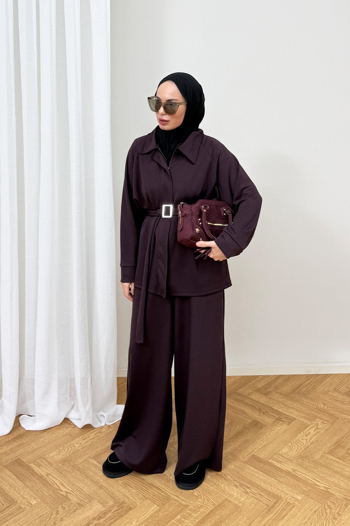 Kuşaklı Modal Takım 68-6613
