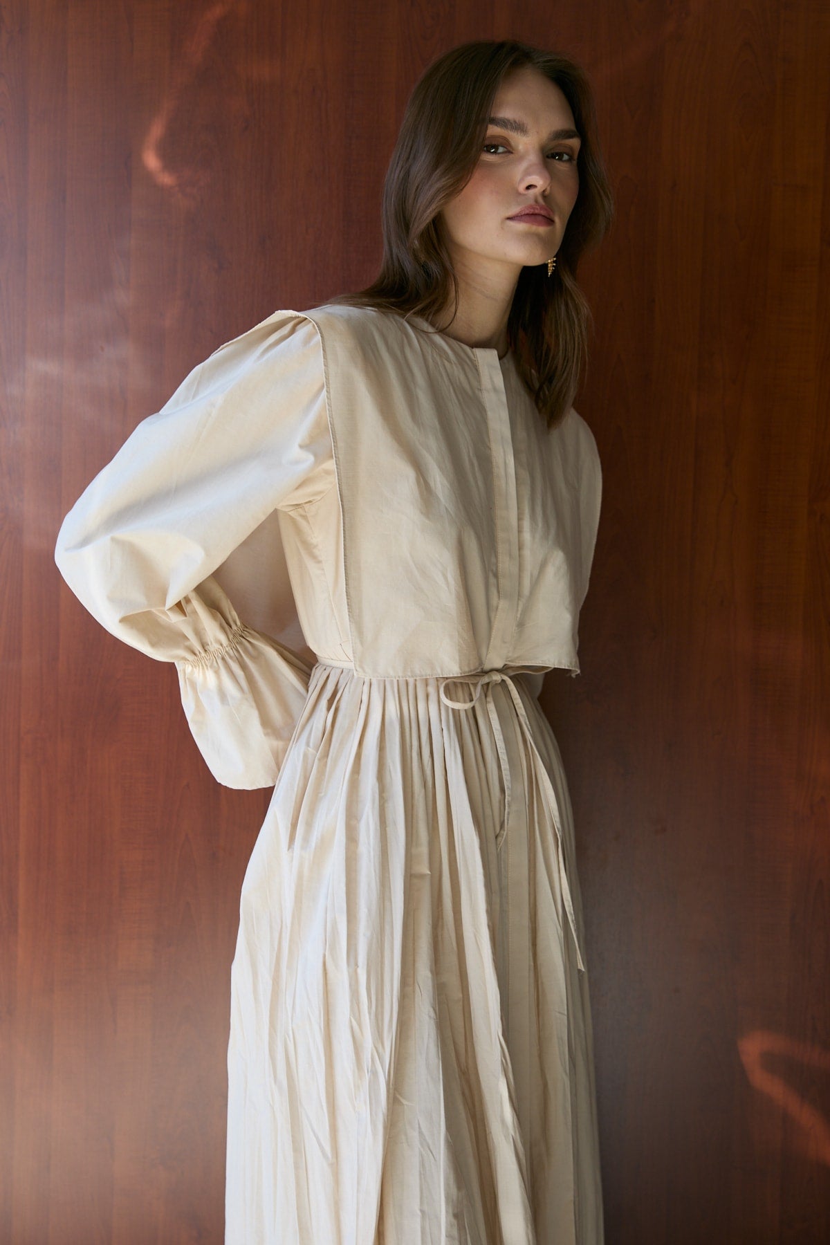 Poplin Elbise 32-2621