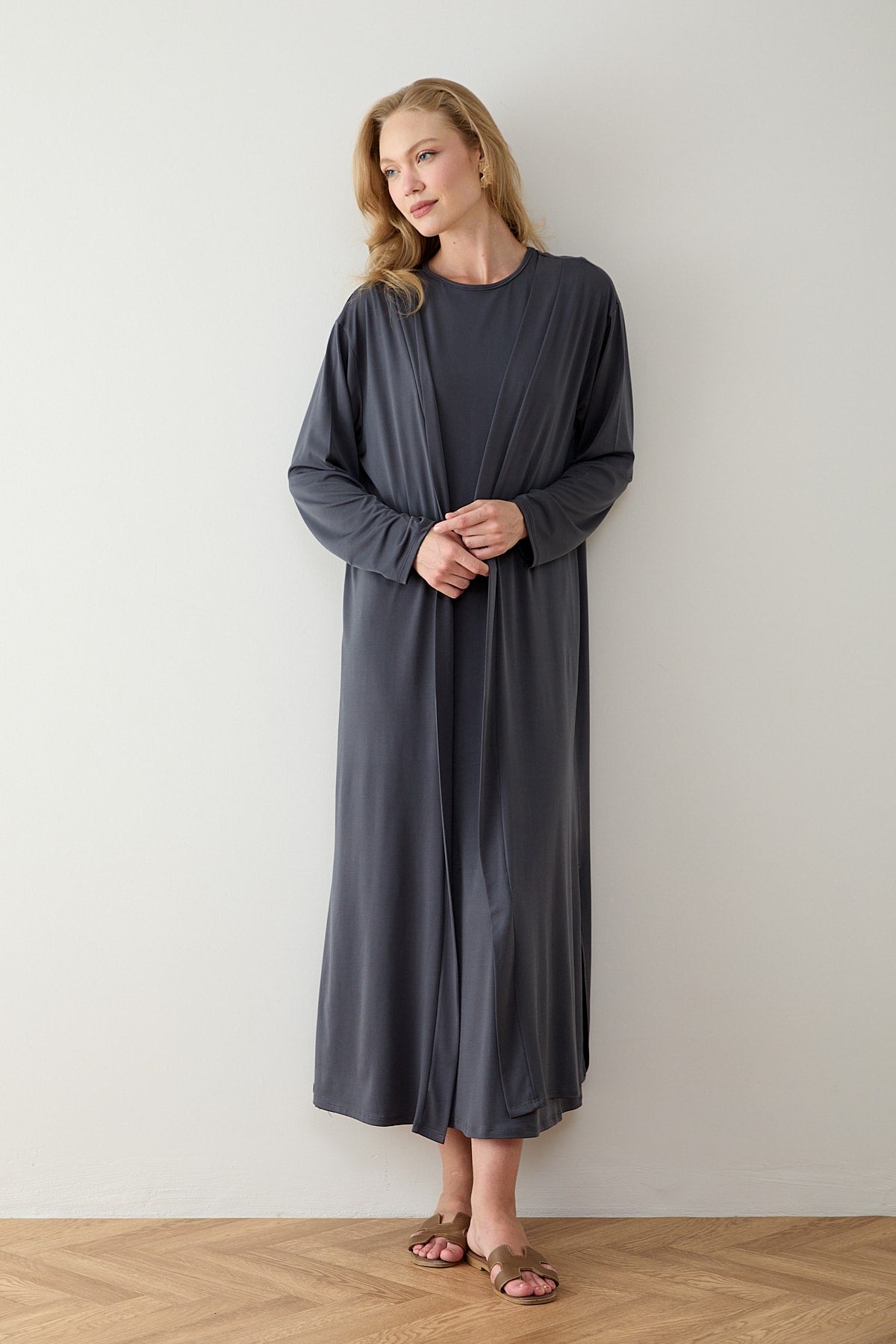 Elbise Abaya Takım 68-6315