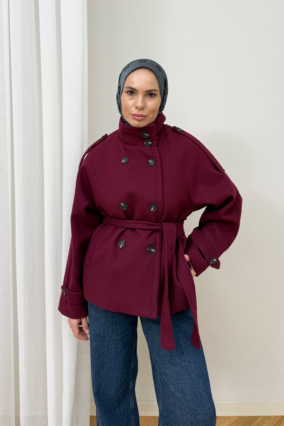 Premium Kaşe Kaban 12-70119