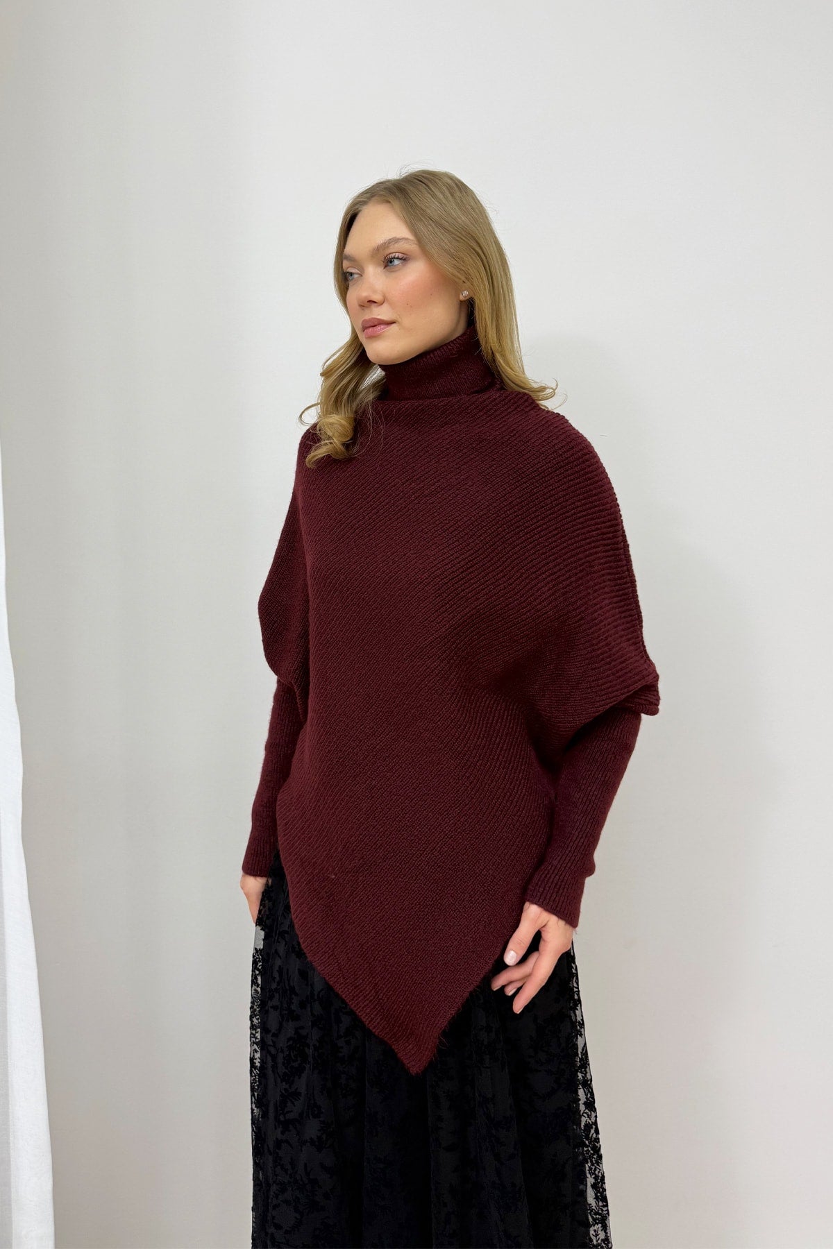 Asimetrik Triko Kazak 94-6107