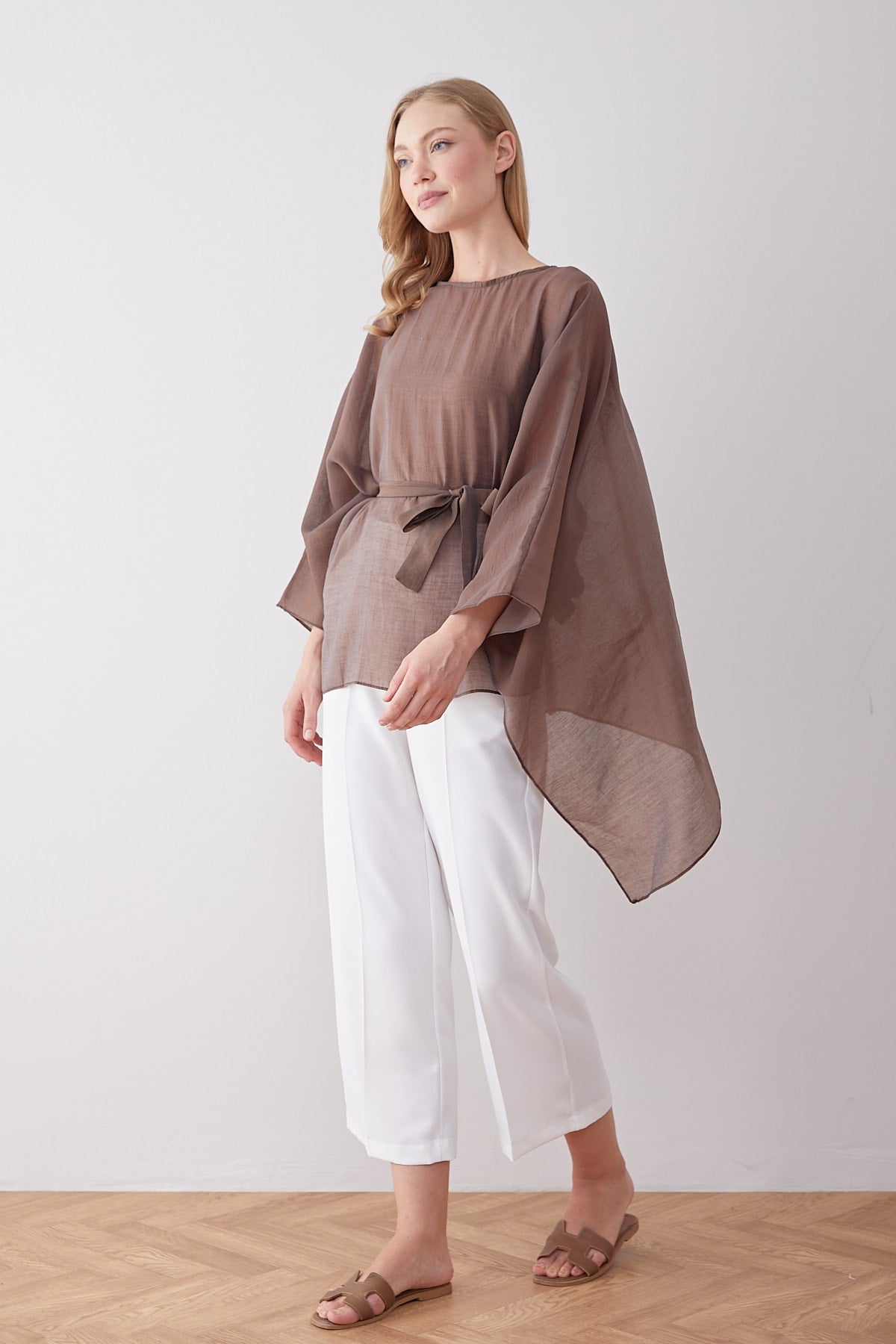 Tül Pelerin Tunik 32-2917