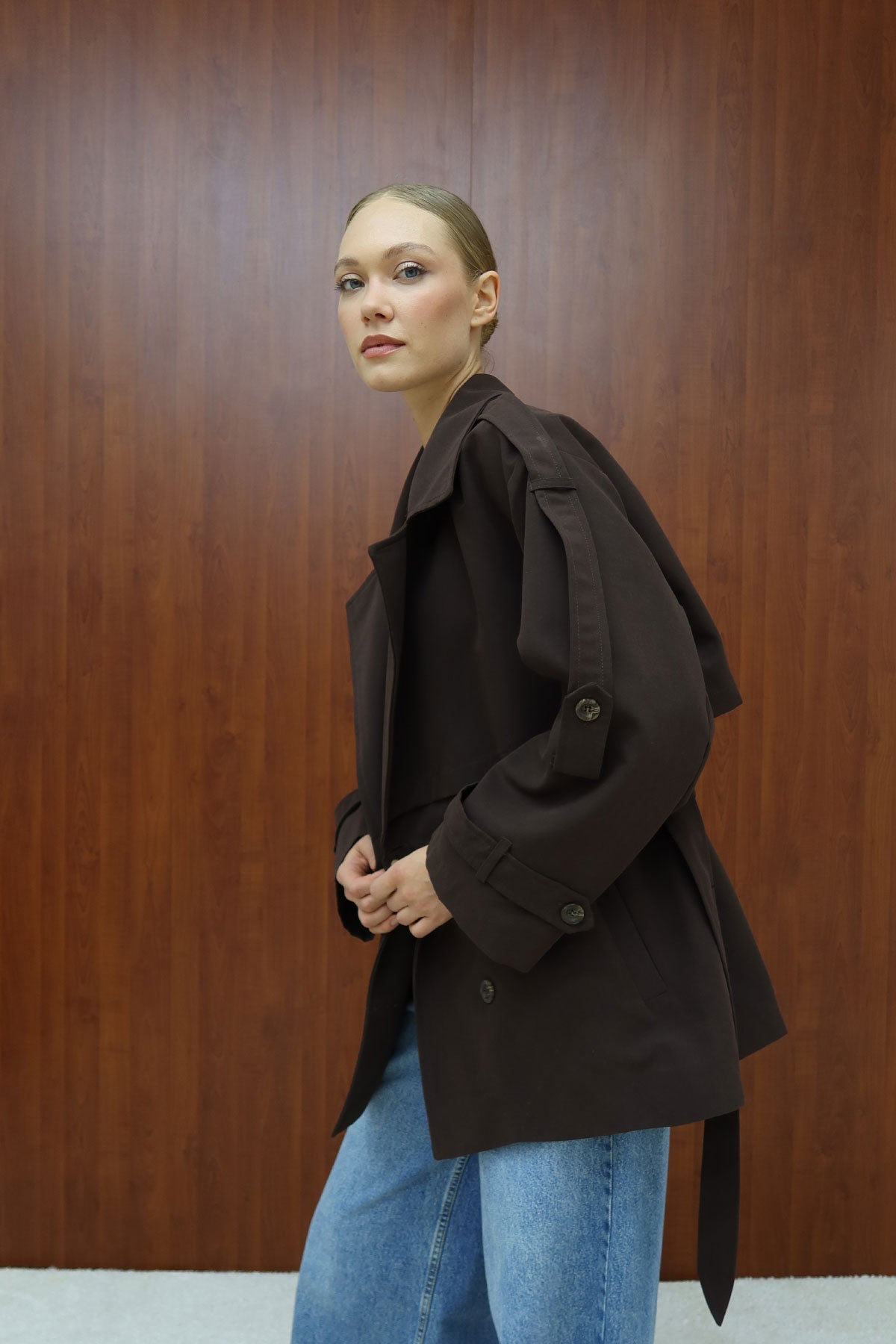 Kısa Oversize Trench 12-70164