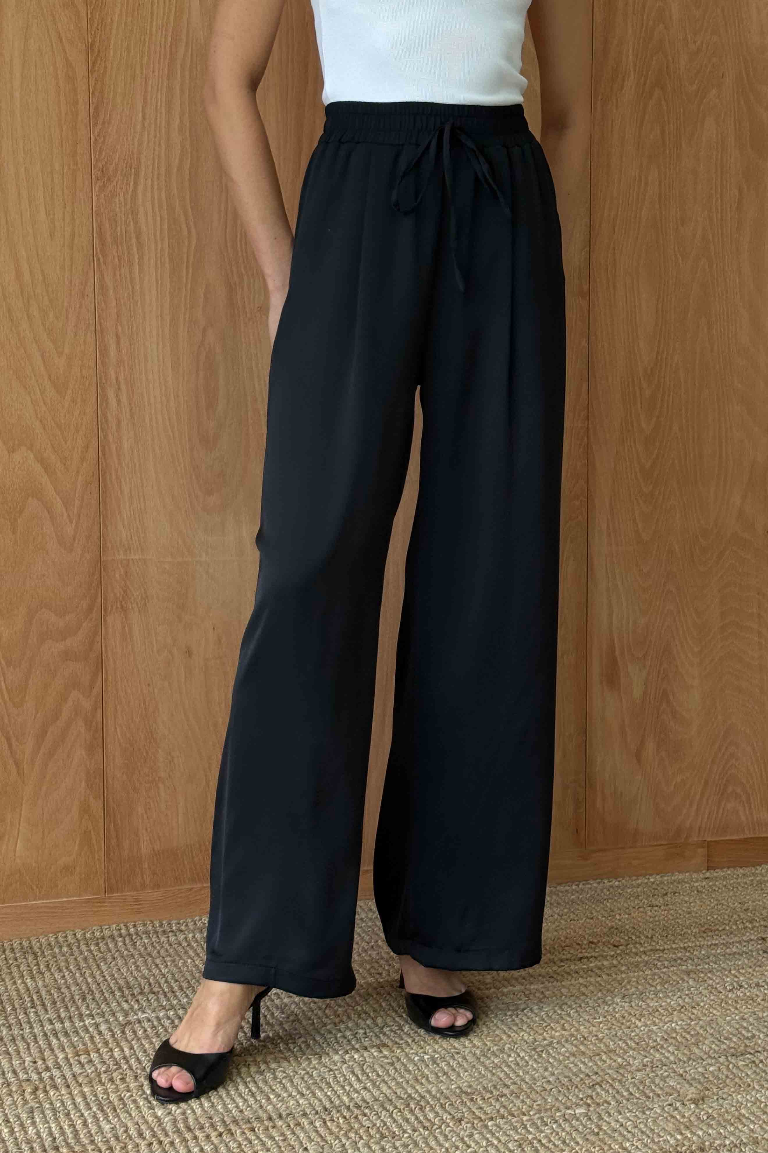 Saten Pantolon 32-3812