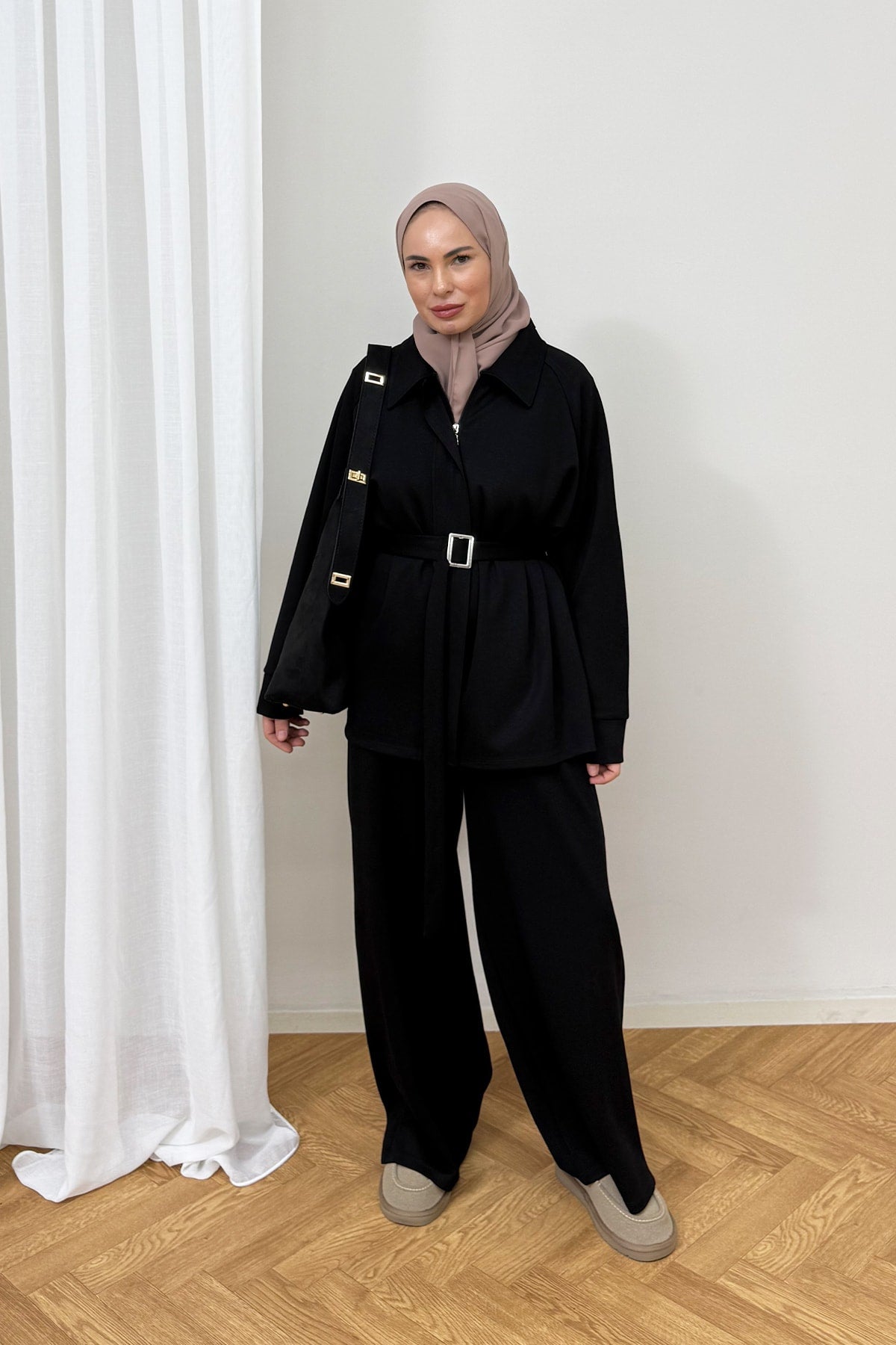 Kuşaklı Modal Takım 68-6613