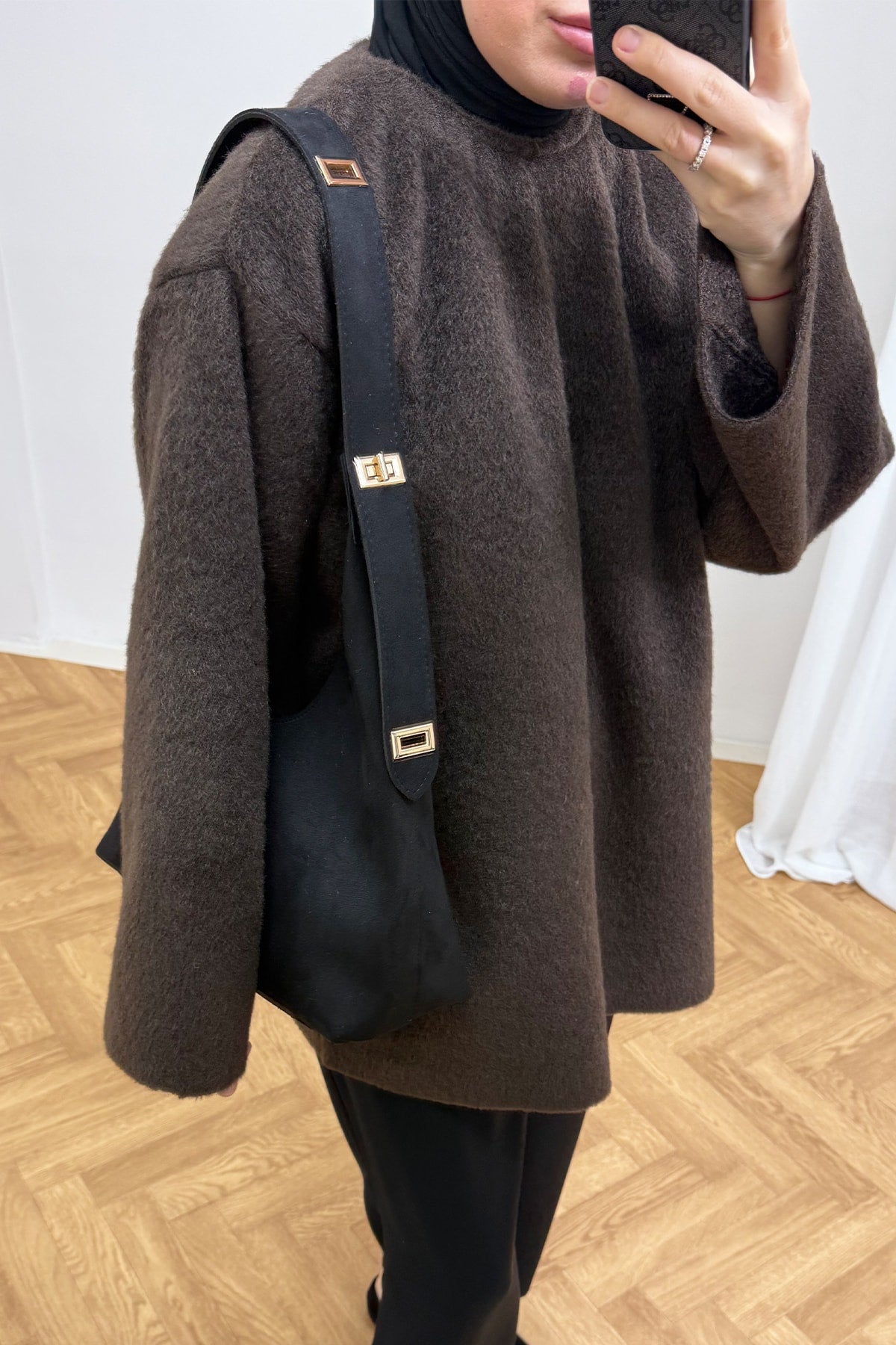 Kemerli Keçe Tunik 3-4617