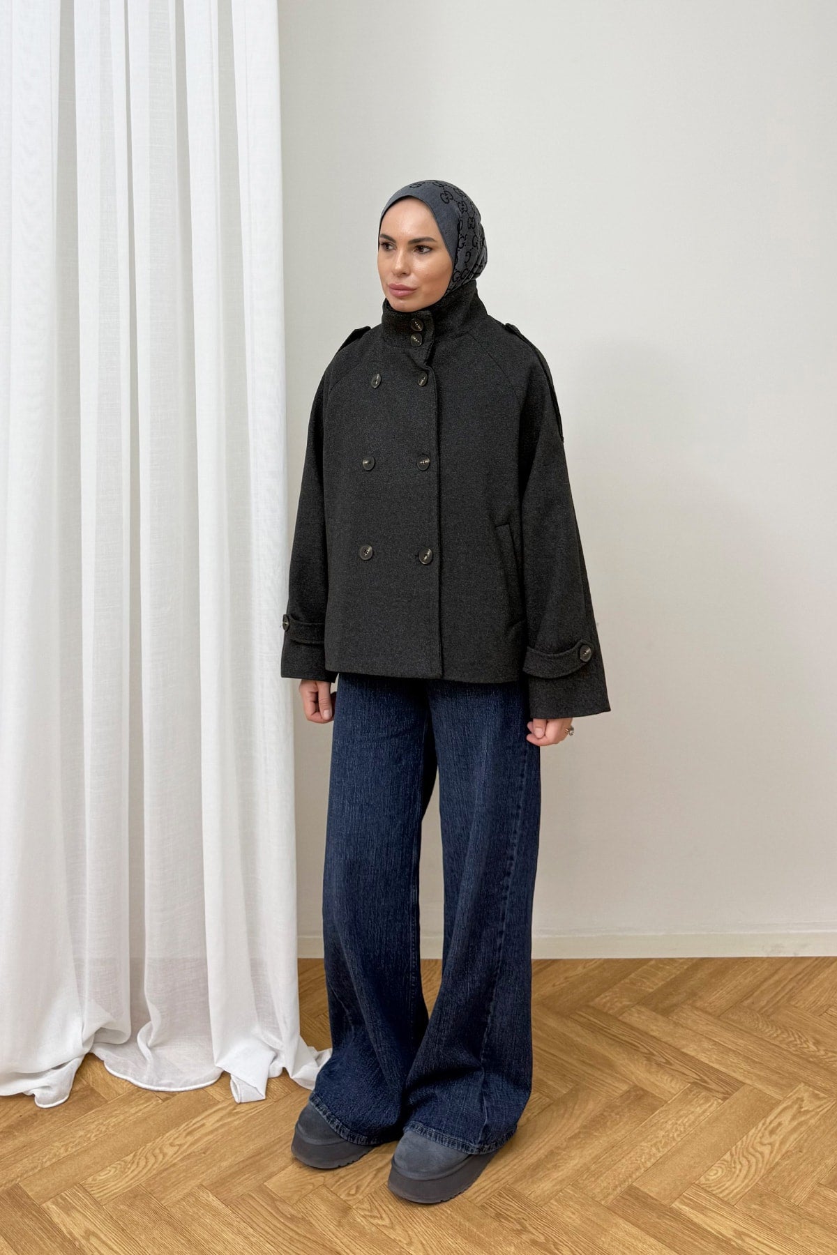 Premium Kaşe Kaban 12-70119