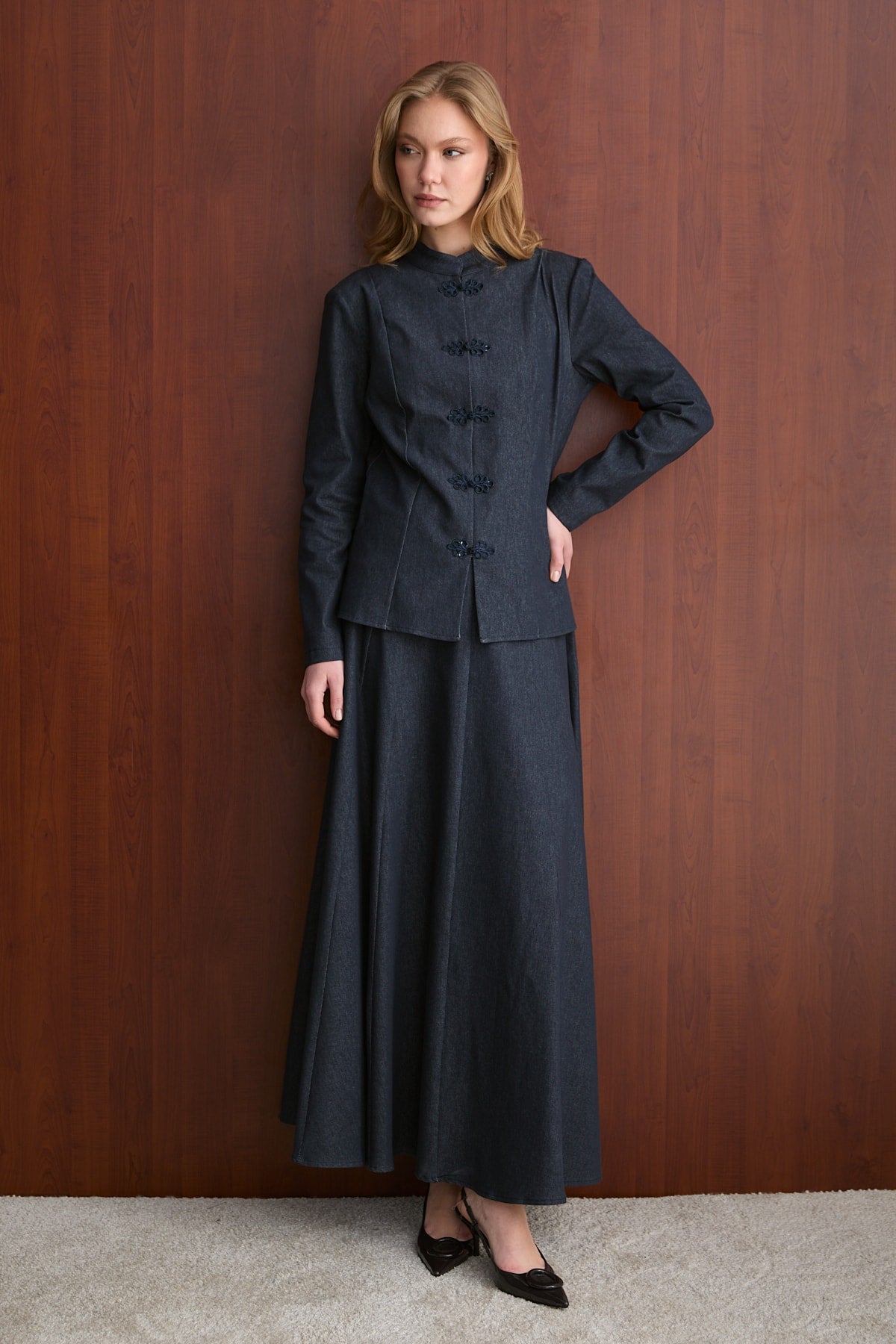 Denim Etekli Takım 32-2767