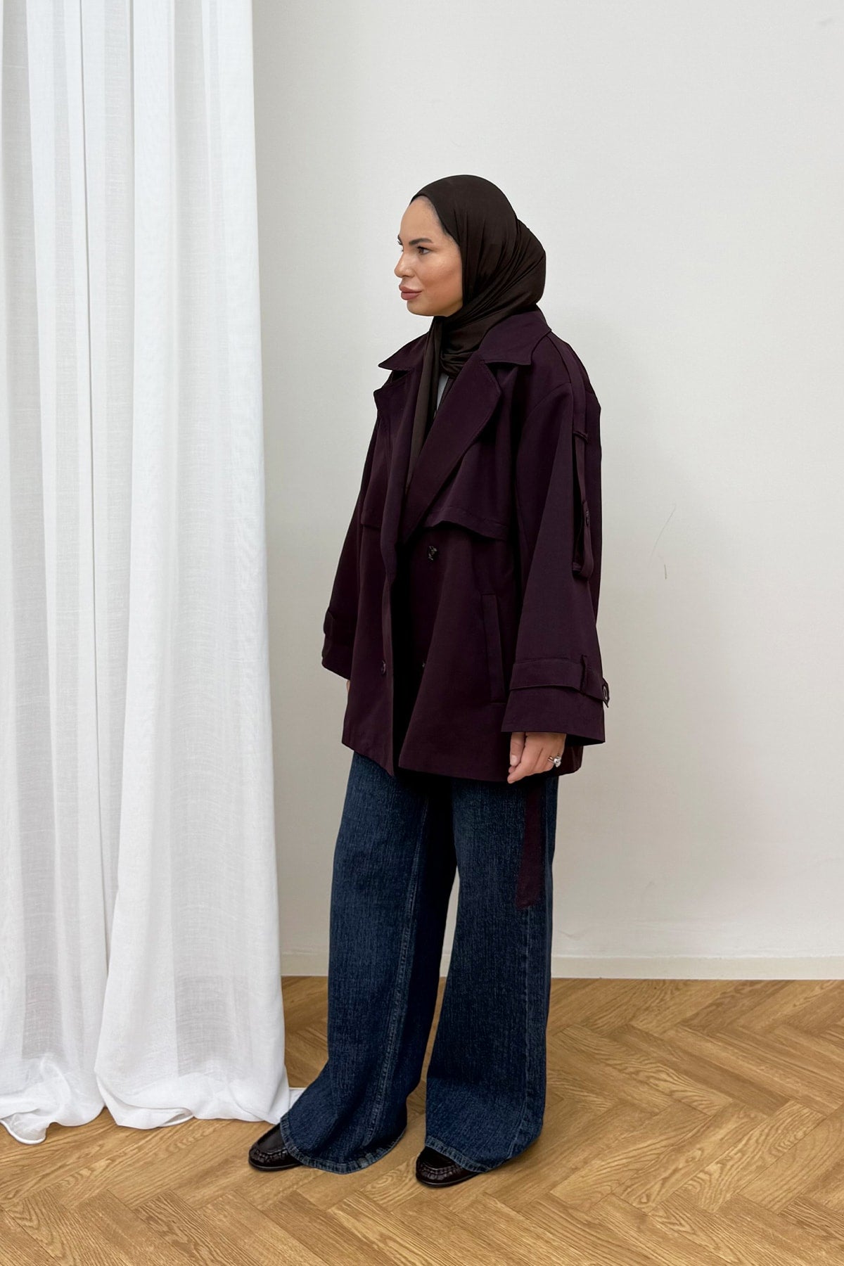 Kısa Oversize Trench 12-70164-1