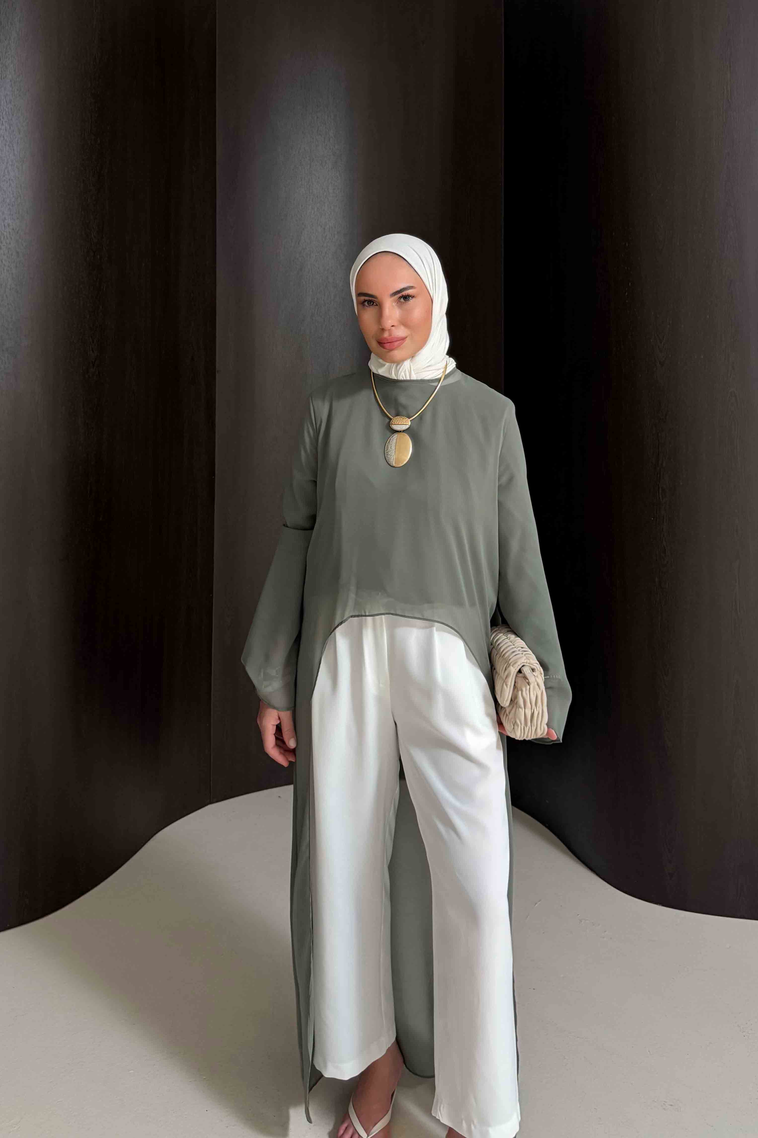 Şifon Tunik 32-2918