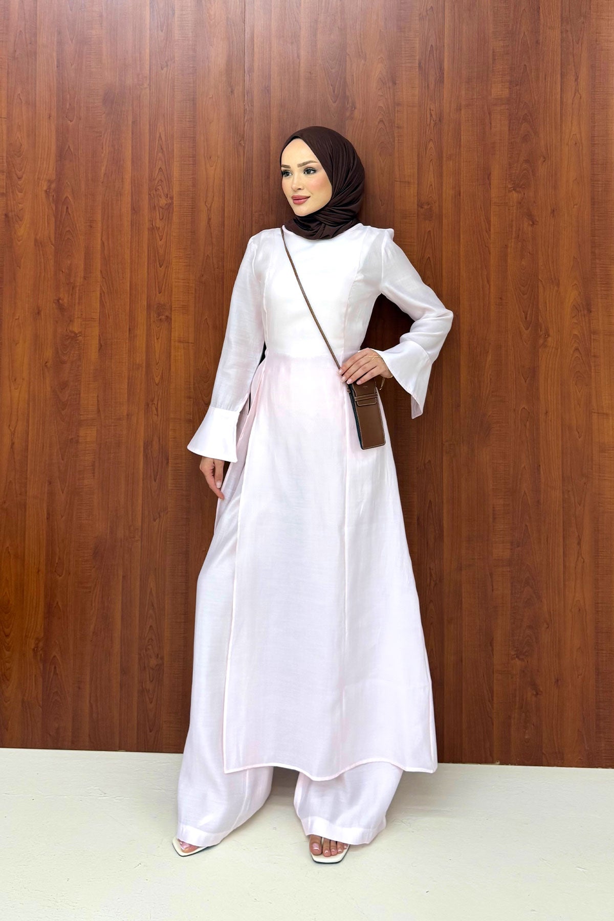 Yırtmaçlı Tunikli Takım 84-6095