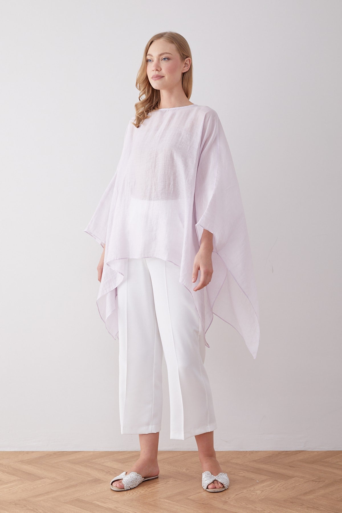 Tül Pelerin Tunik 32-2917