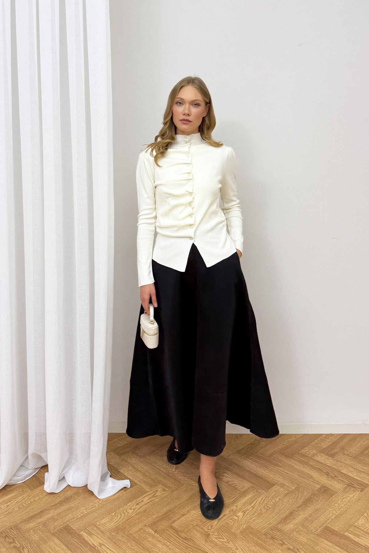 Düğmeli Hırka 87-26236
