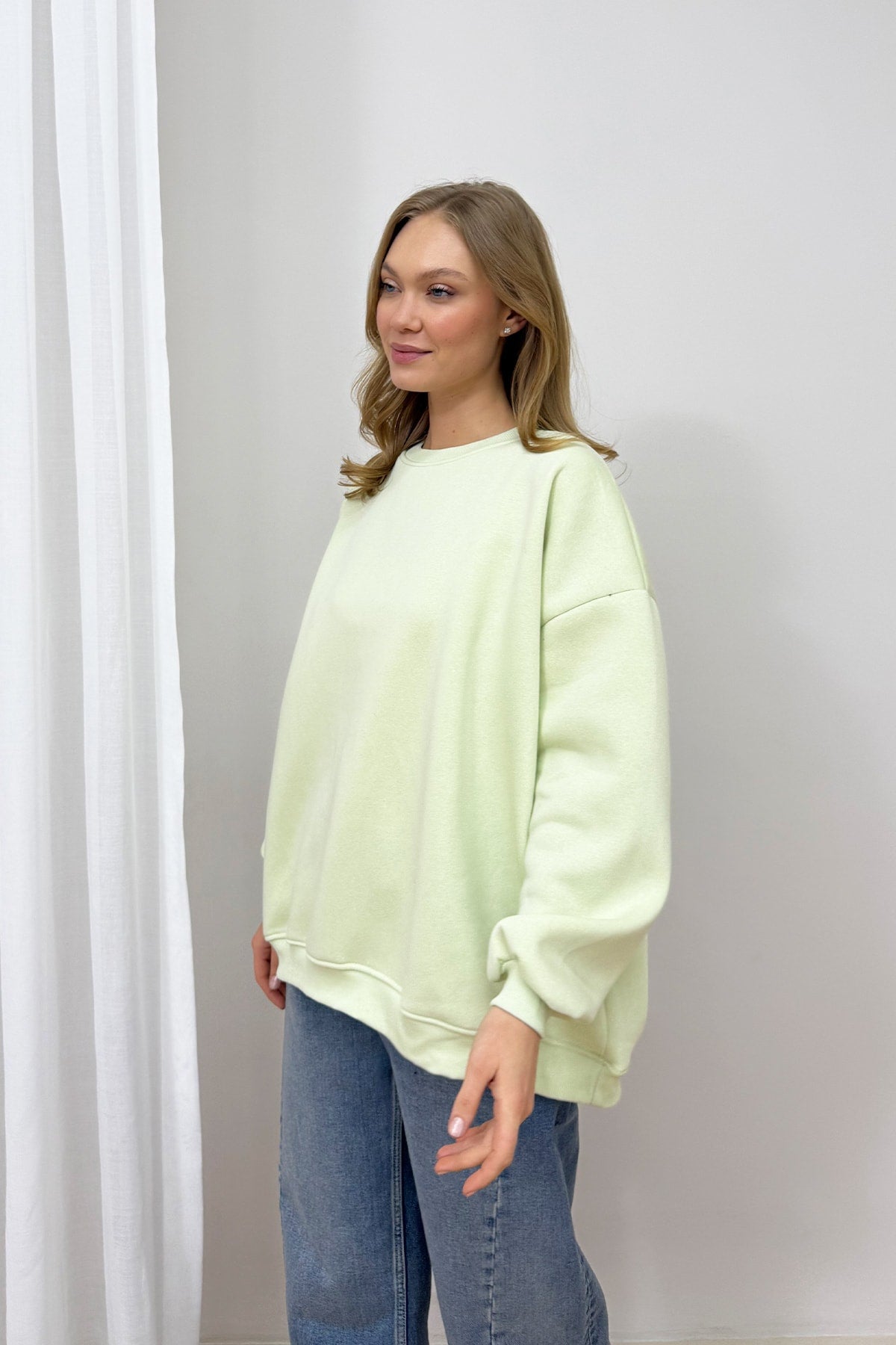 Şardonlu Üç İplik Sweat 102-2762