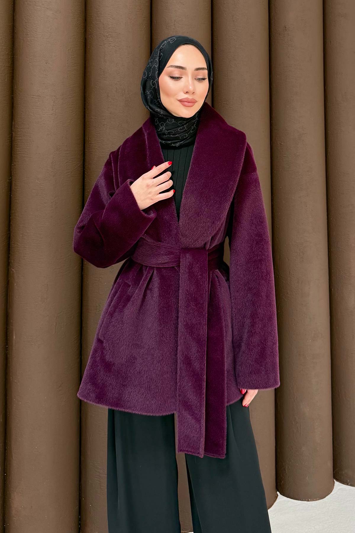 Angora Kuşaklı Kaban 32-2504
