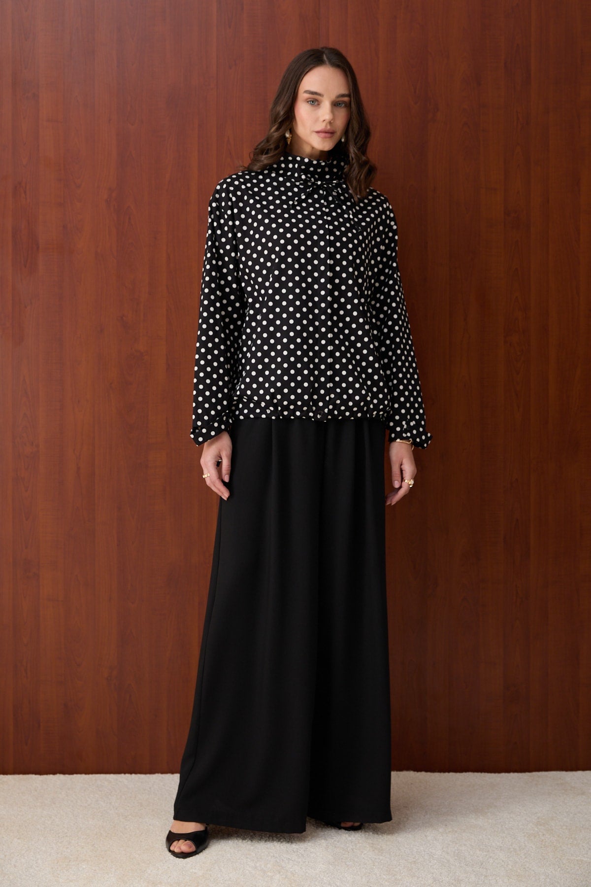 Puantiye Poplin Kap 32-2818