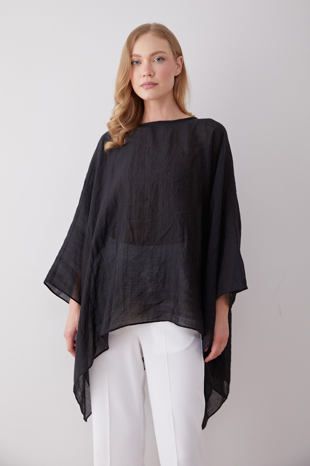 Tül Pelerin Tunik 32-2917