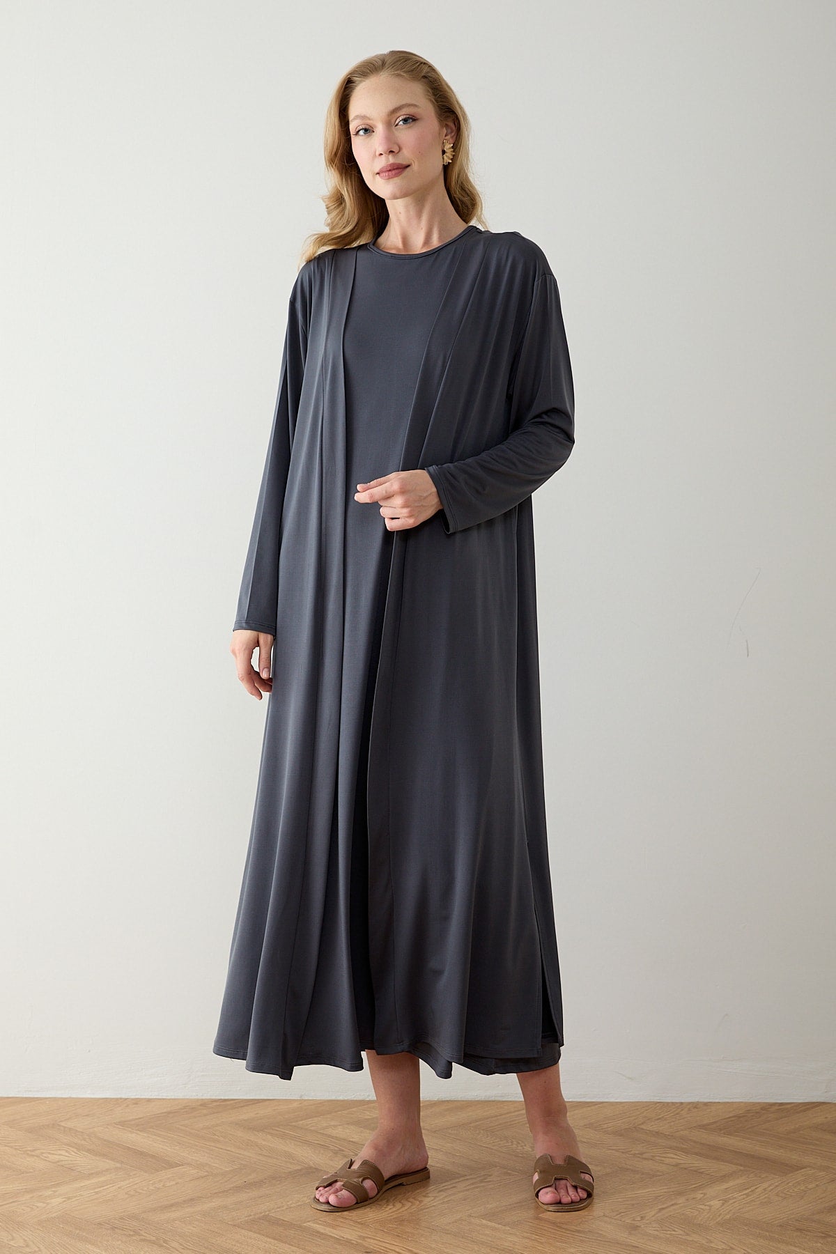 Elbise Abaya Takım 68-6315