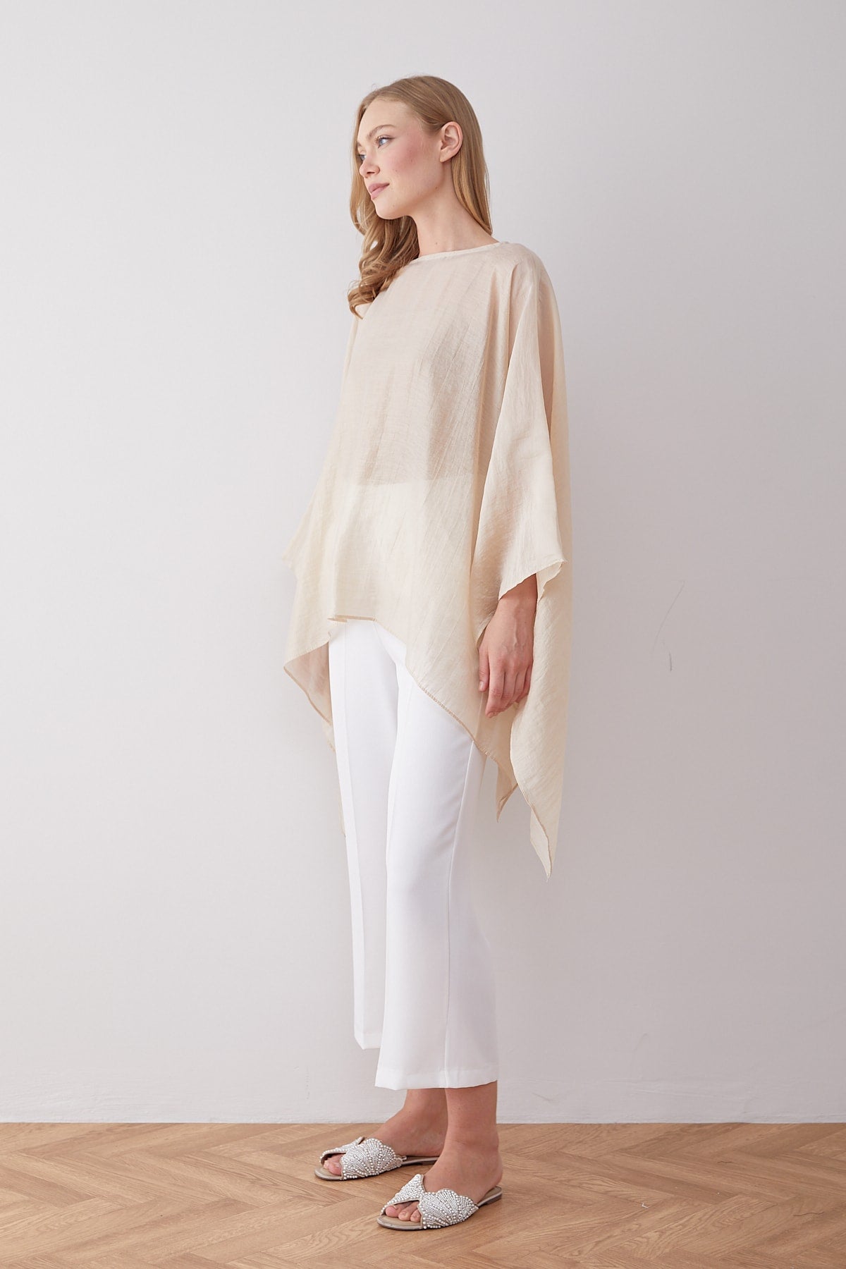 Tül Pelerin Tunik 32-2917