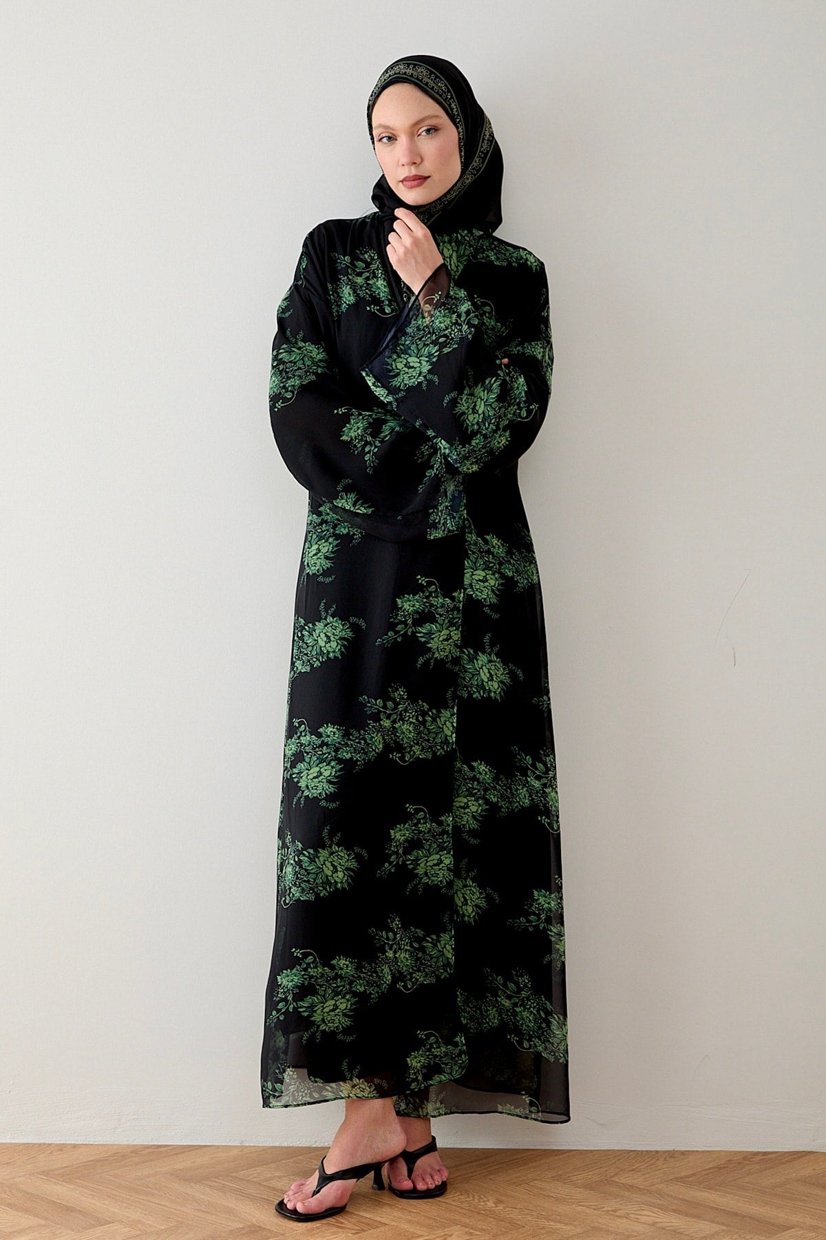 Abaya Şal Takım 12-39101
