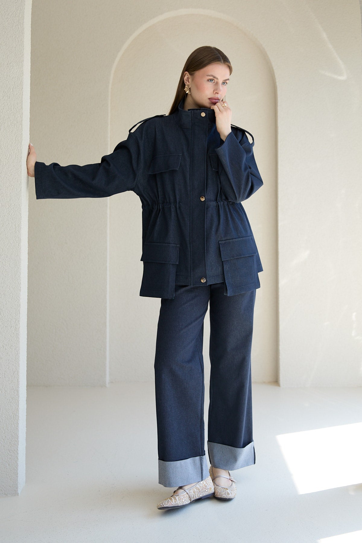 Denim Cepli Takım 32-2770