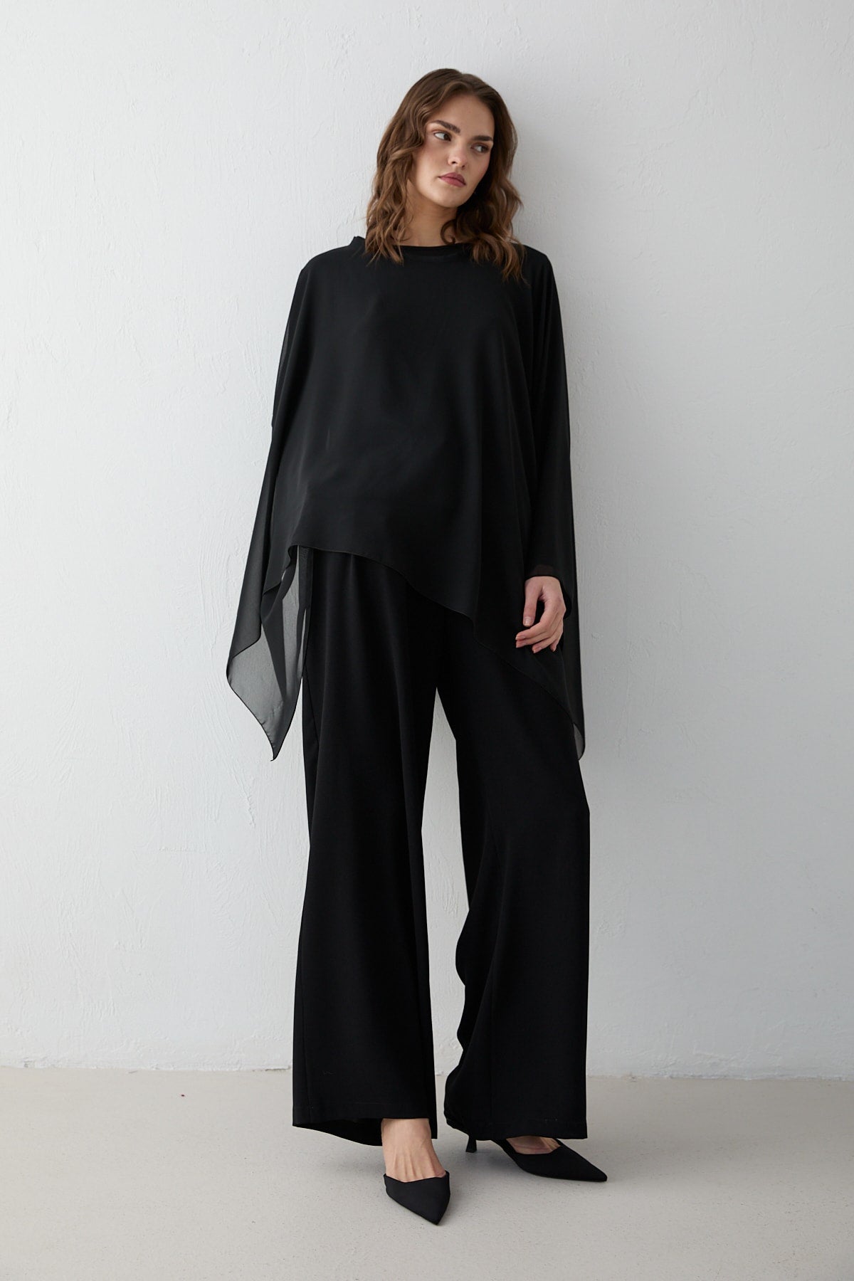 Şifon Tunikli Takım 32-2636