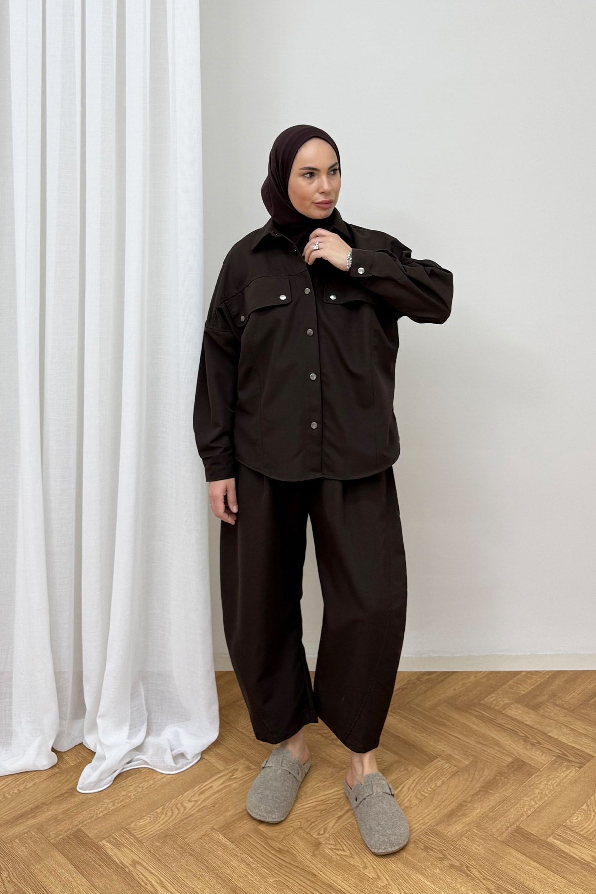 Barrel Pantolonlu Takım 32-3007