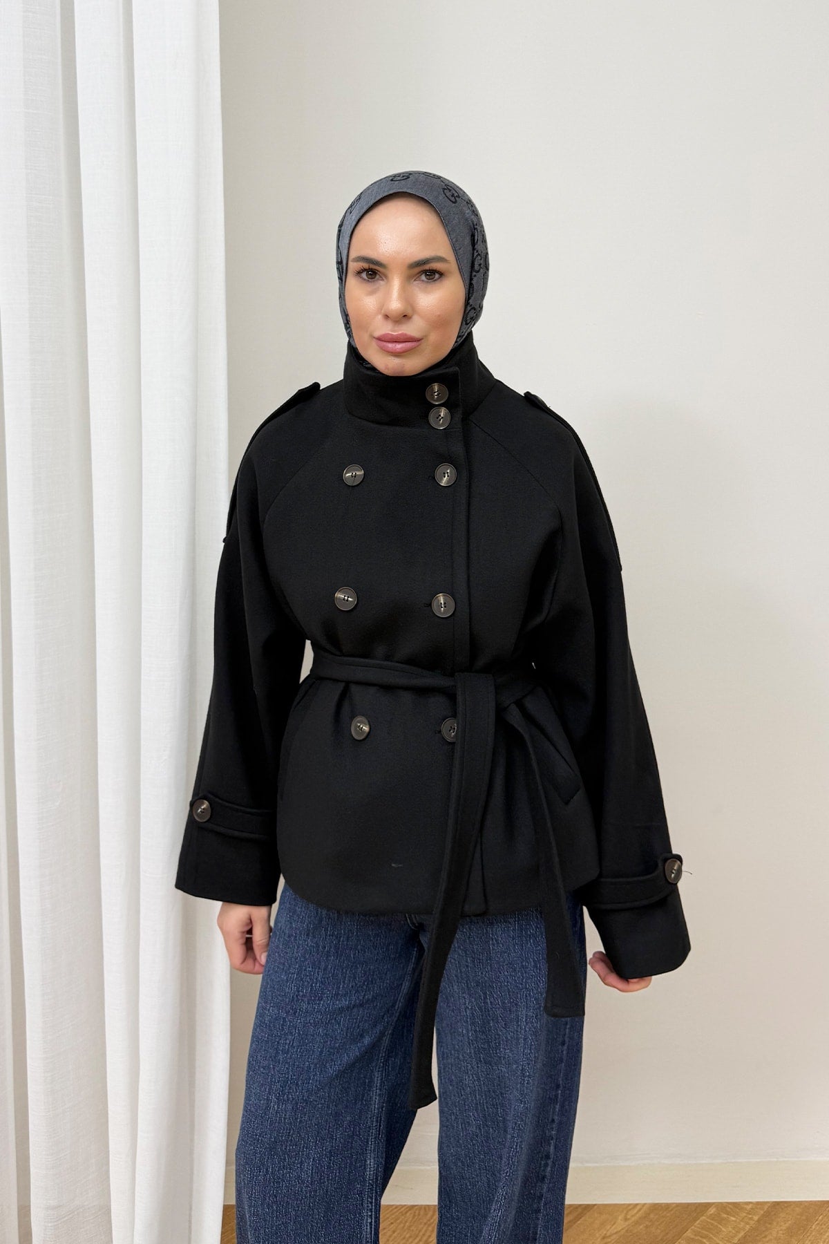 Premium Kaşe Kaban 12-70119
