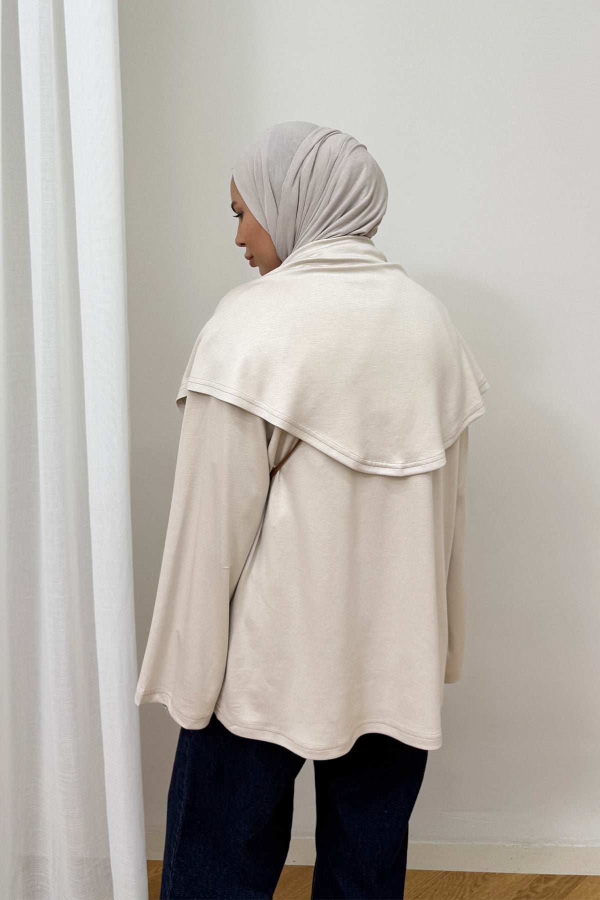 Şal Detaylı Tunik 3-4585
