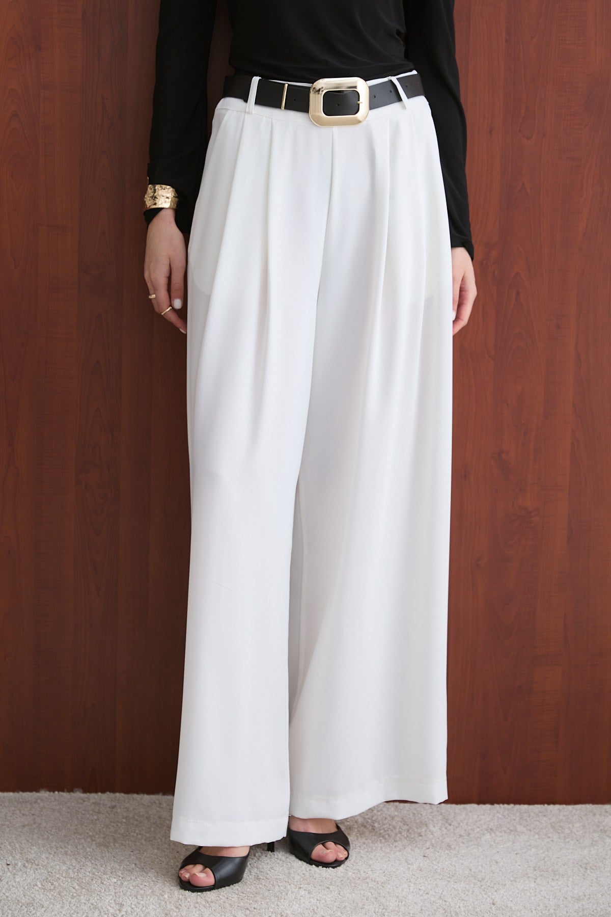 Kemerli Pantolon 32-2798