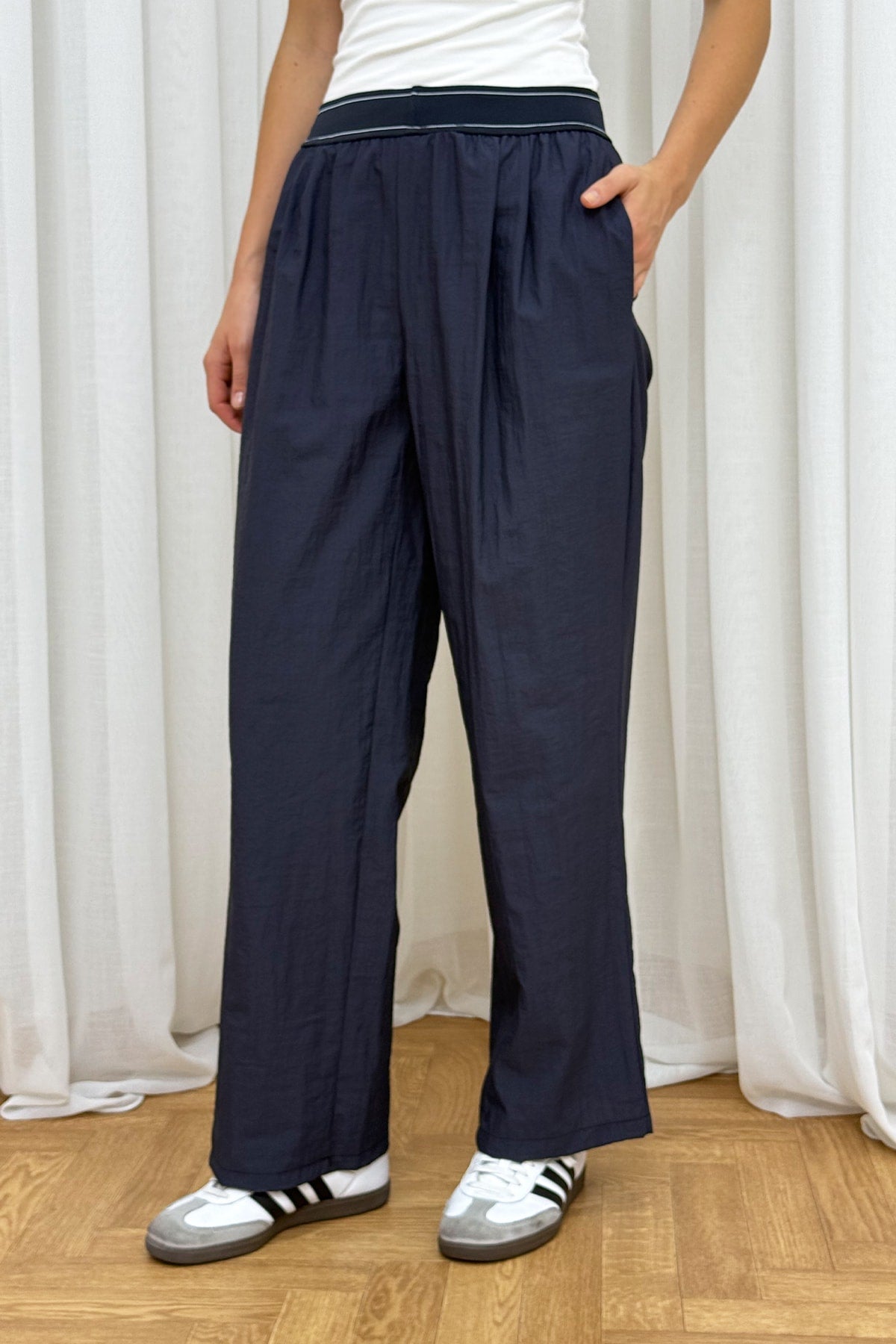 Lastik Detaylı Pantolon 32-2736-1