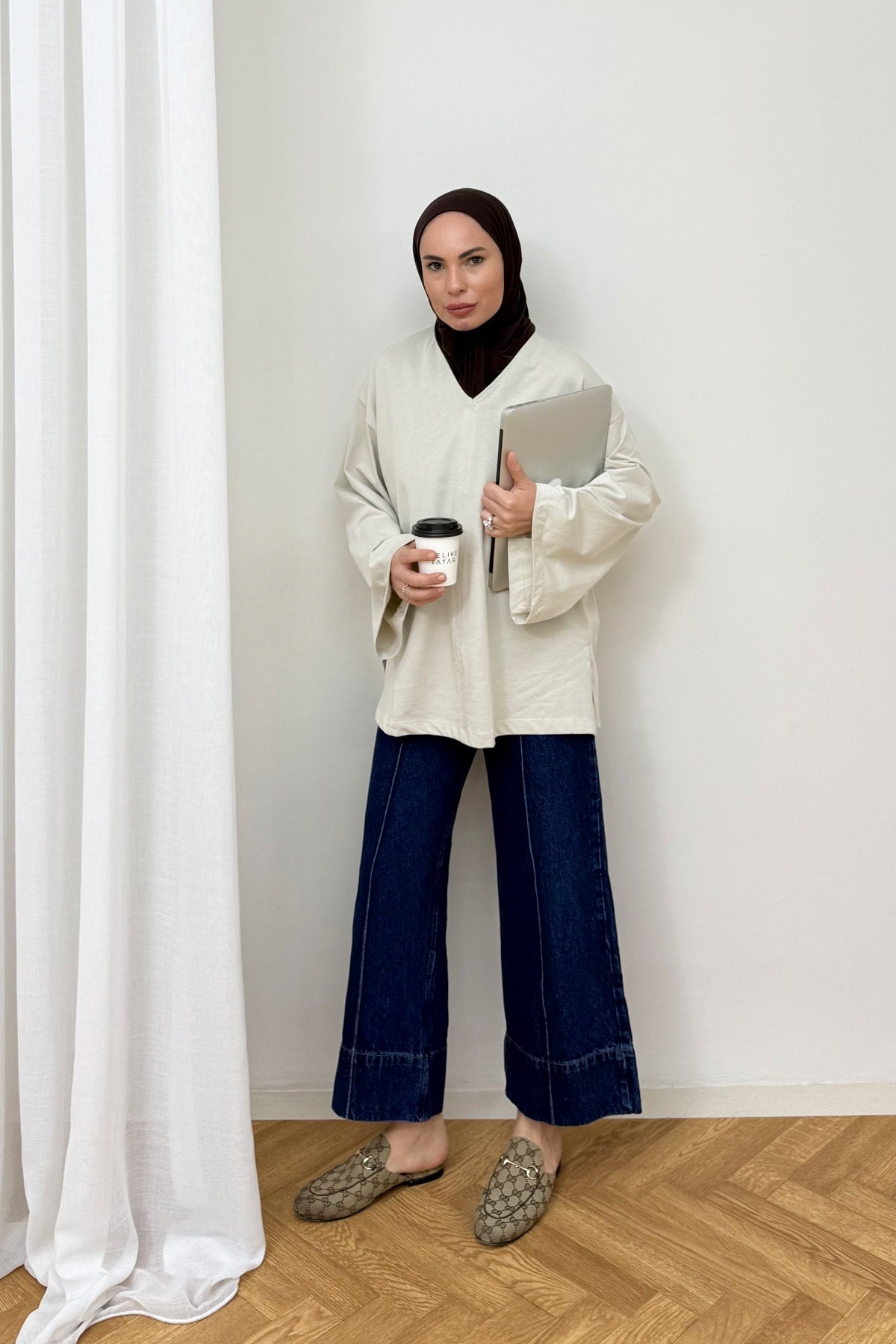 Basic İki İplik Tunik 79-7037