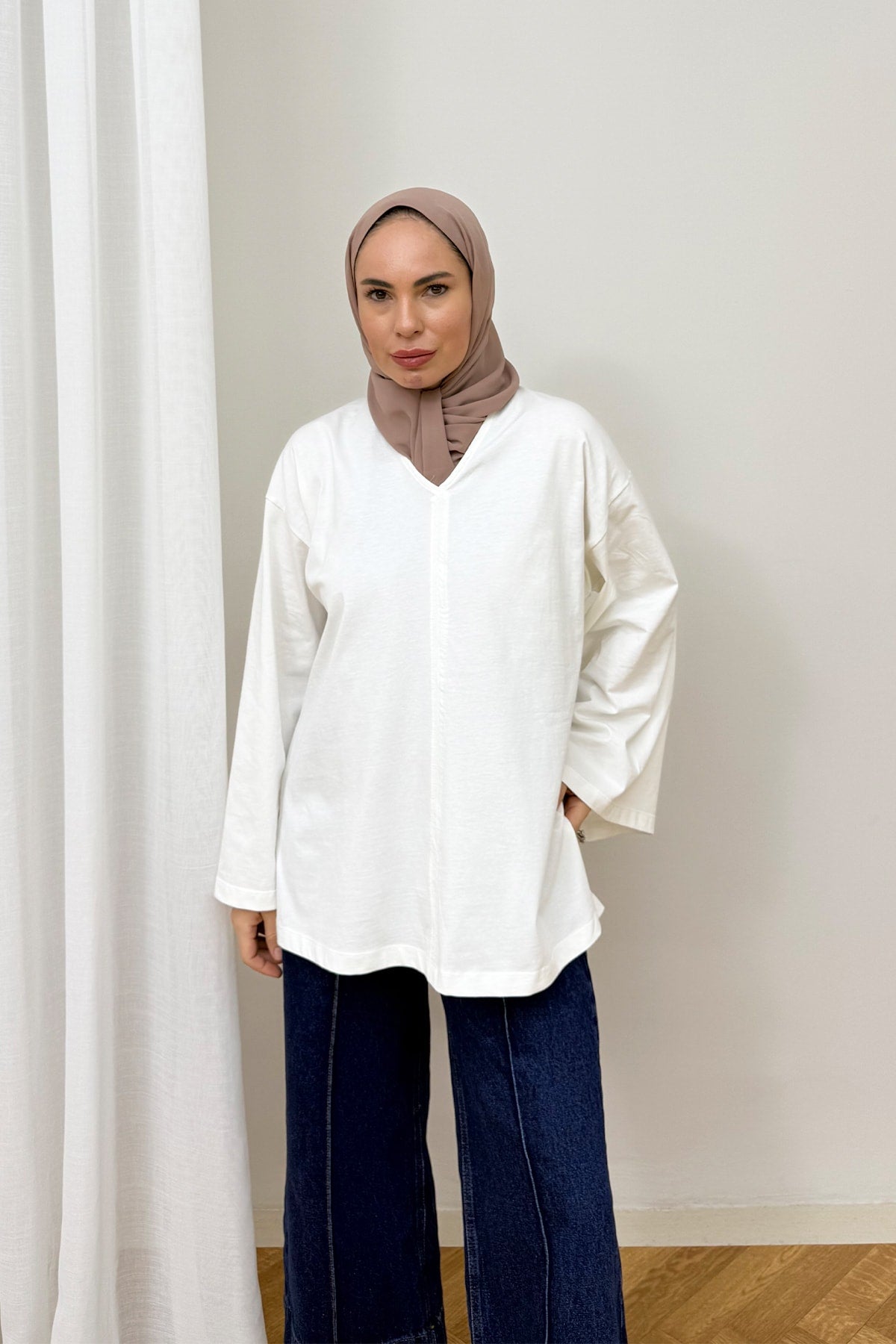Basic İki İplik Tunik 79-7037