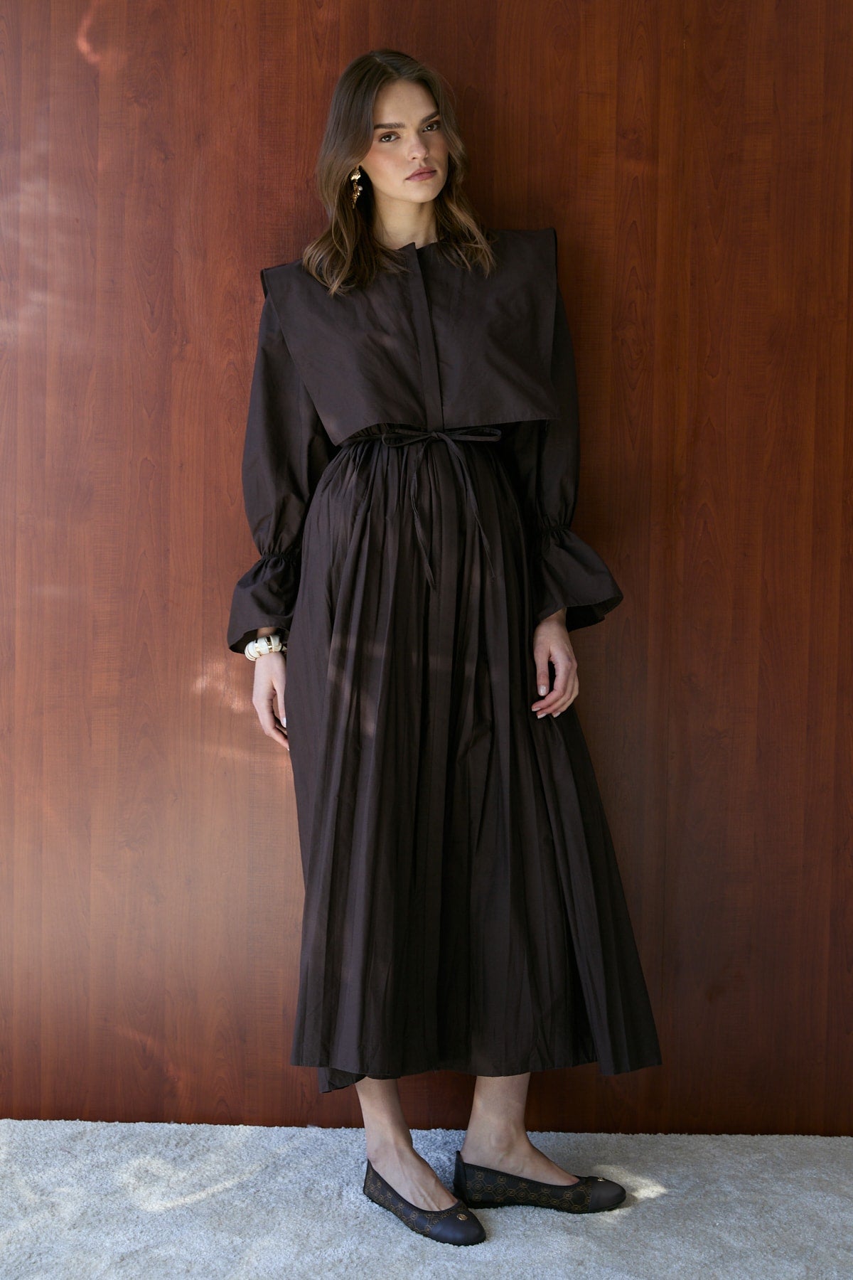 Poplin Elbise 32-2621