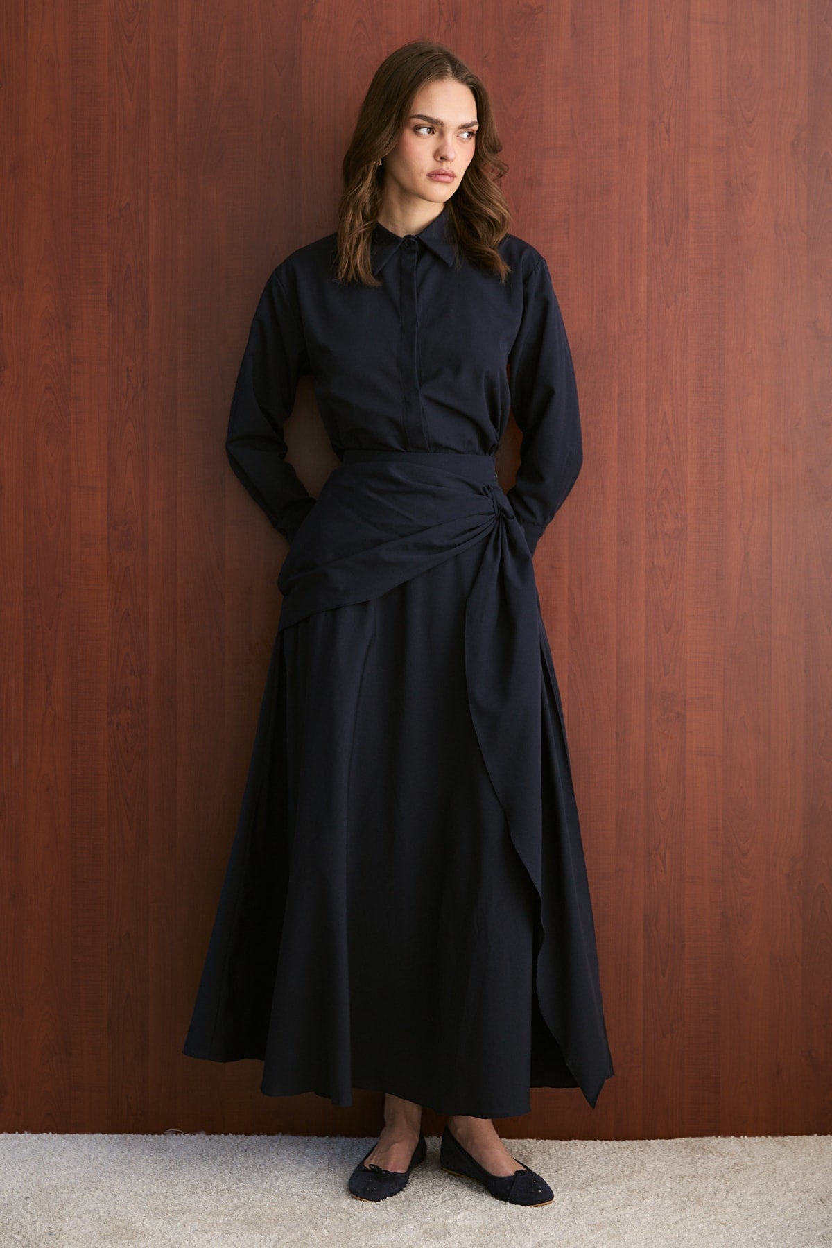 Poplin Etekli Takım 32-2745