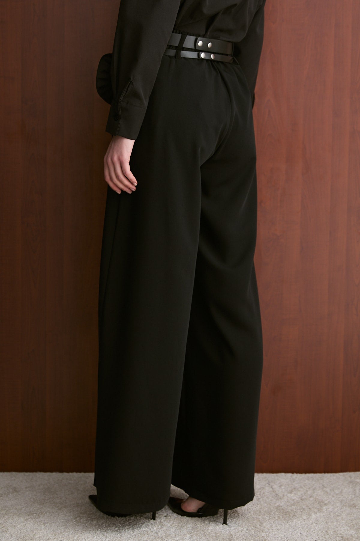 Çift Kemerli Pantolon 32-2740