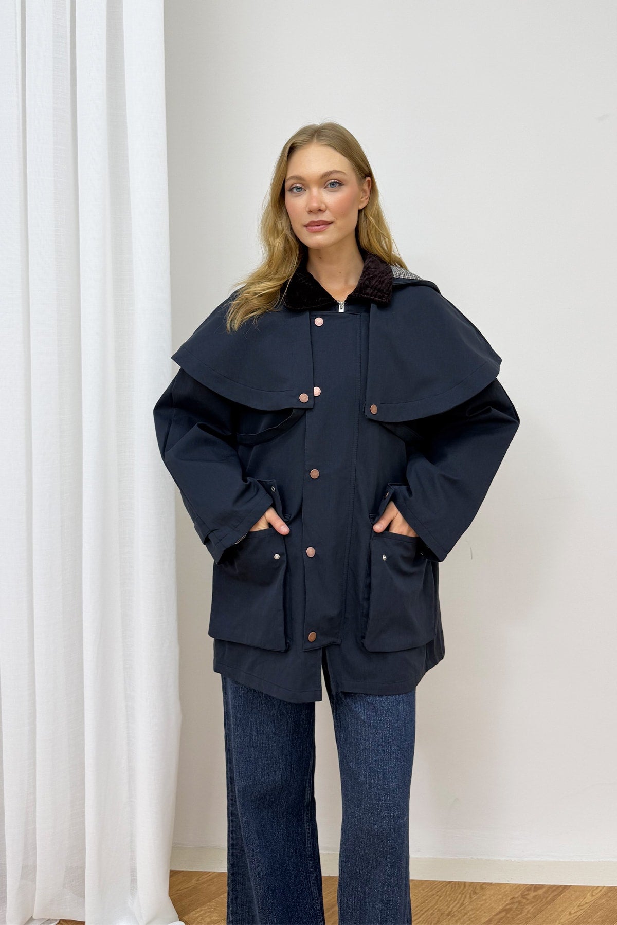 Çıtçıtlı Parka 86-0630
