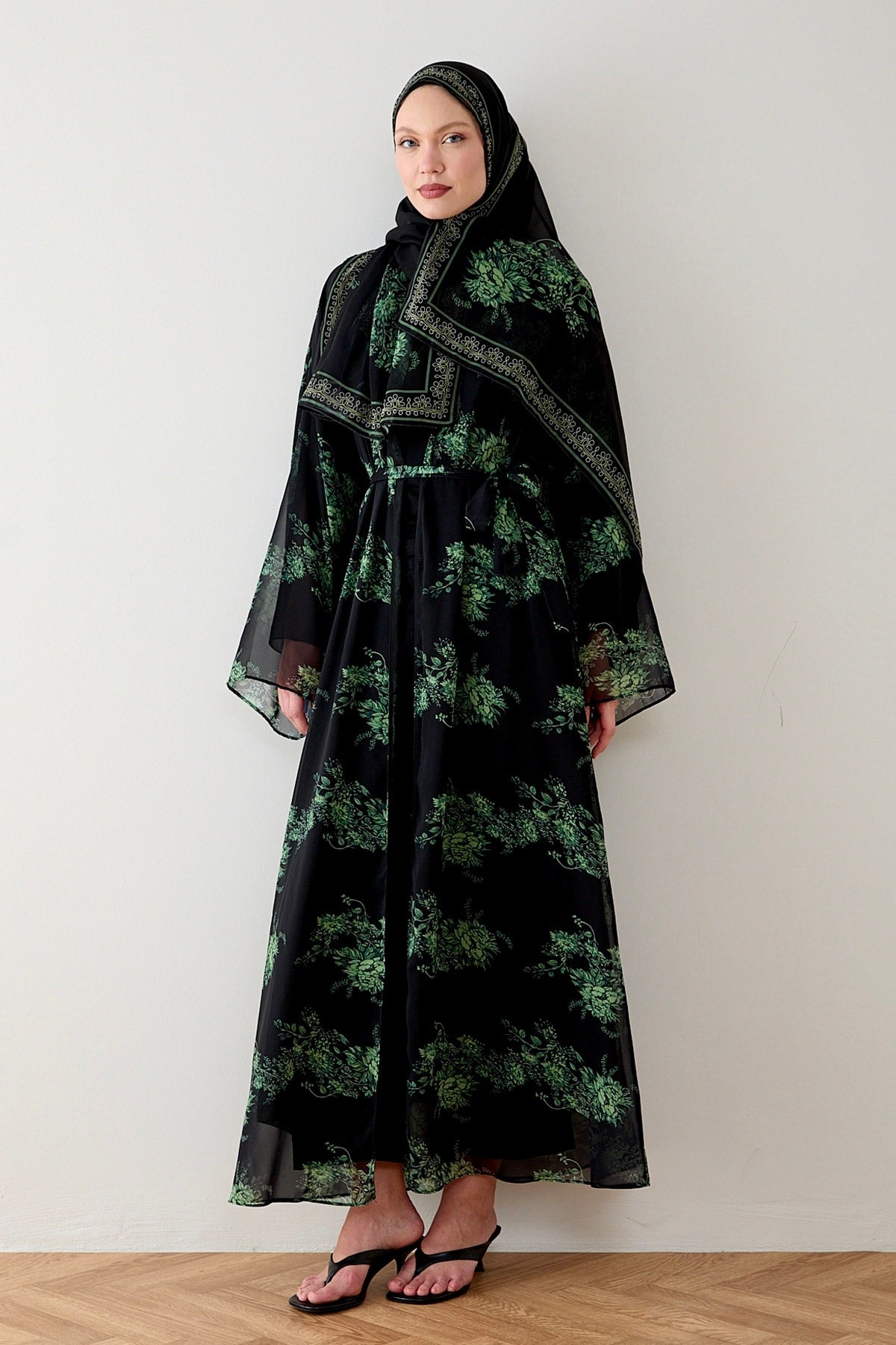 Abaya Şal Takım 12-39101