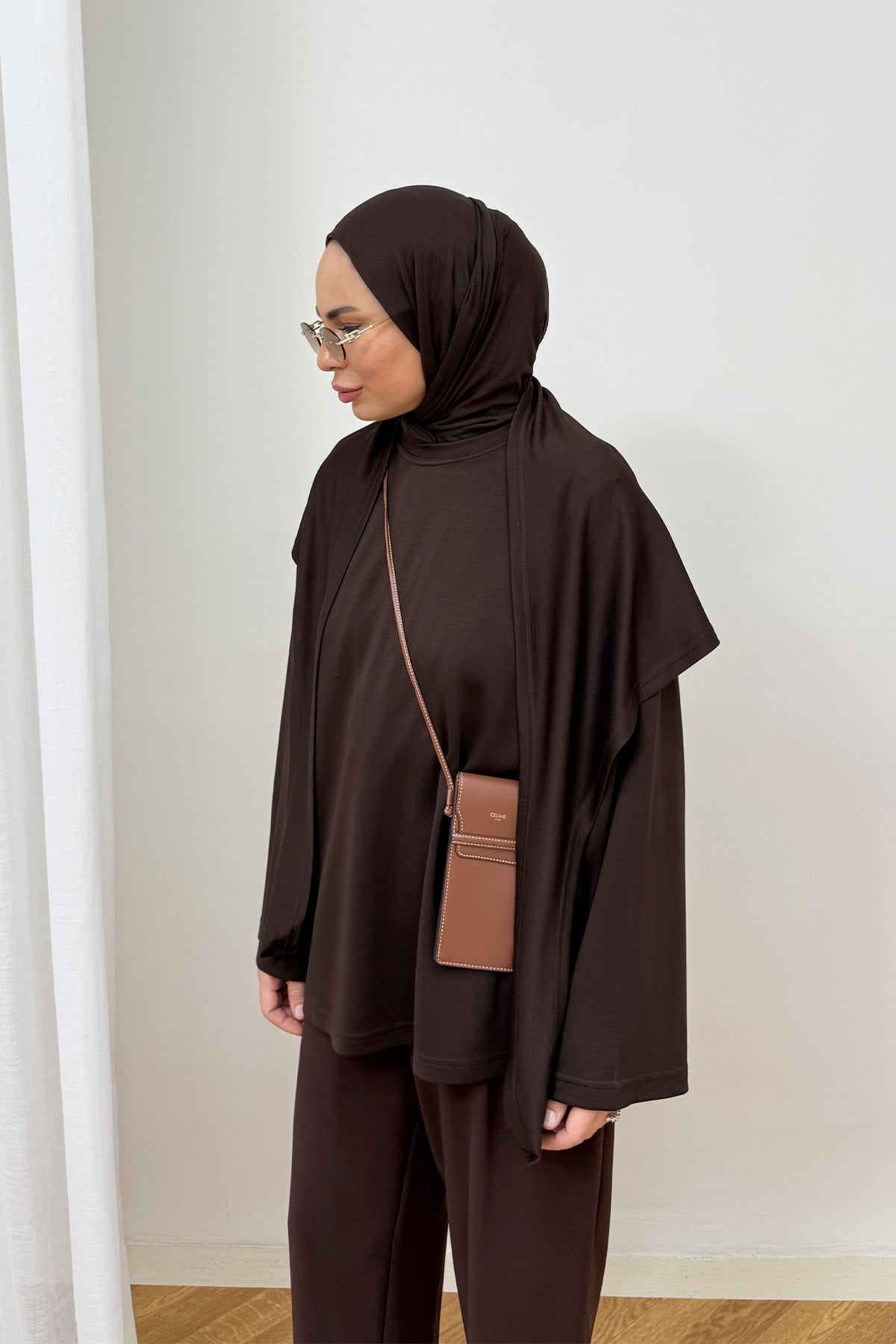 Şal Detaylı Tunik 3-4585