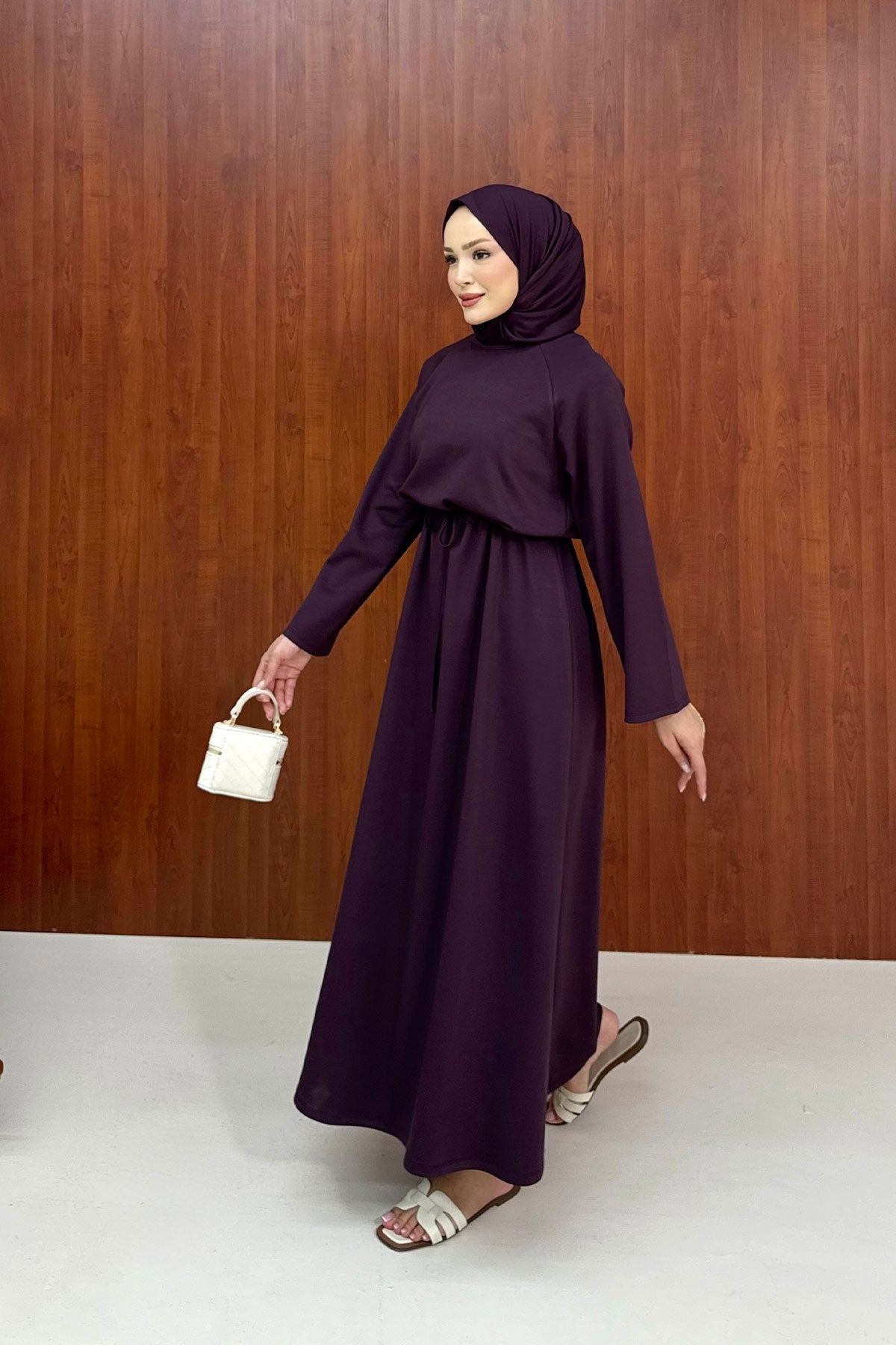 Örme Modal Elbise 68-6600