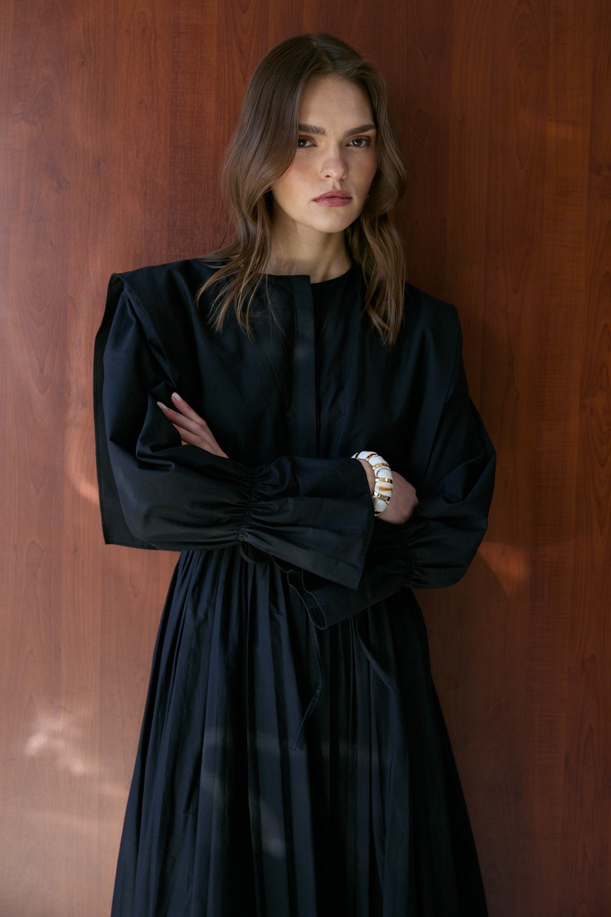 Poplin Elbise 32-2621